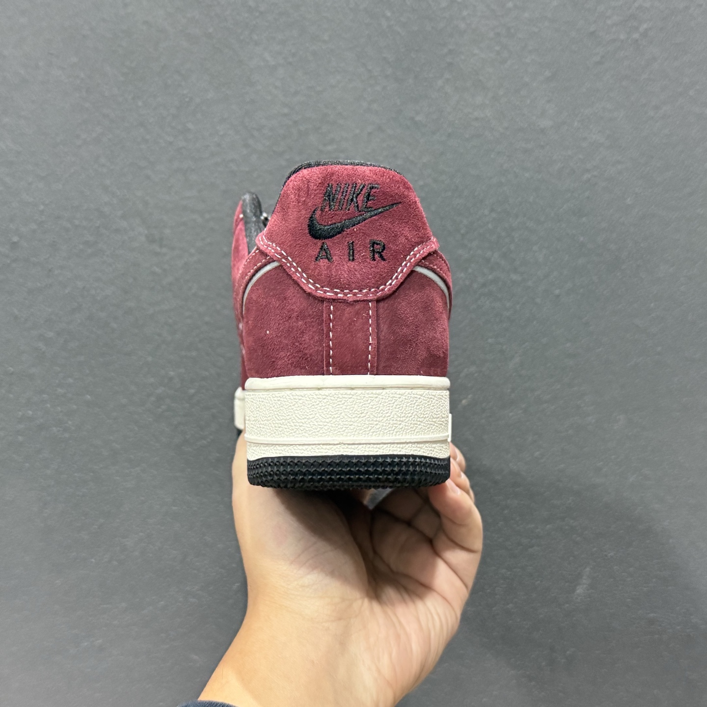 藤原浩闪电暴击｜Nike Air Force 1 Low x fragment design 酒红限定 Air Force 1 Low（SS1979-002）