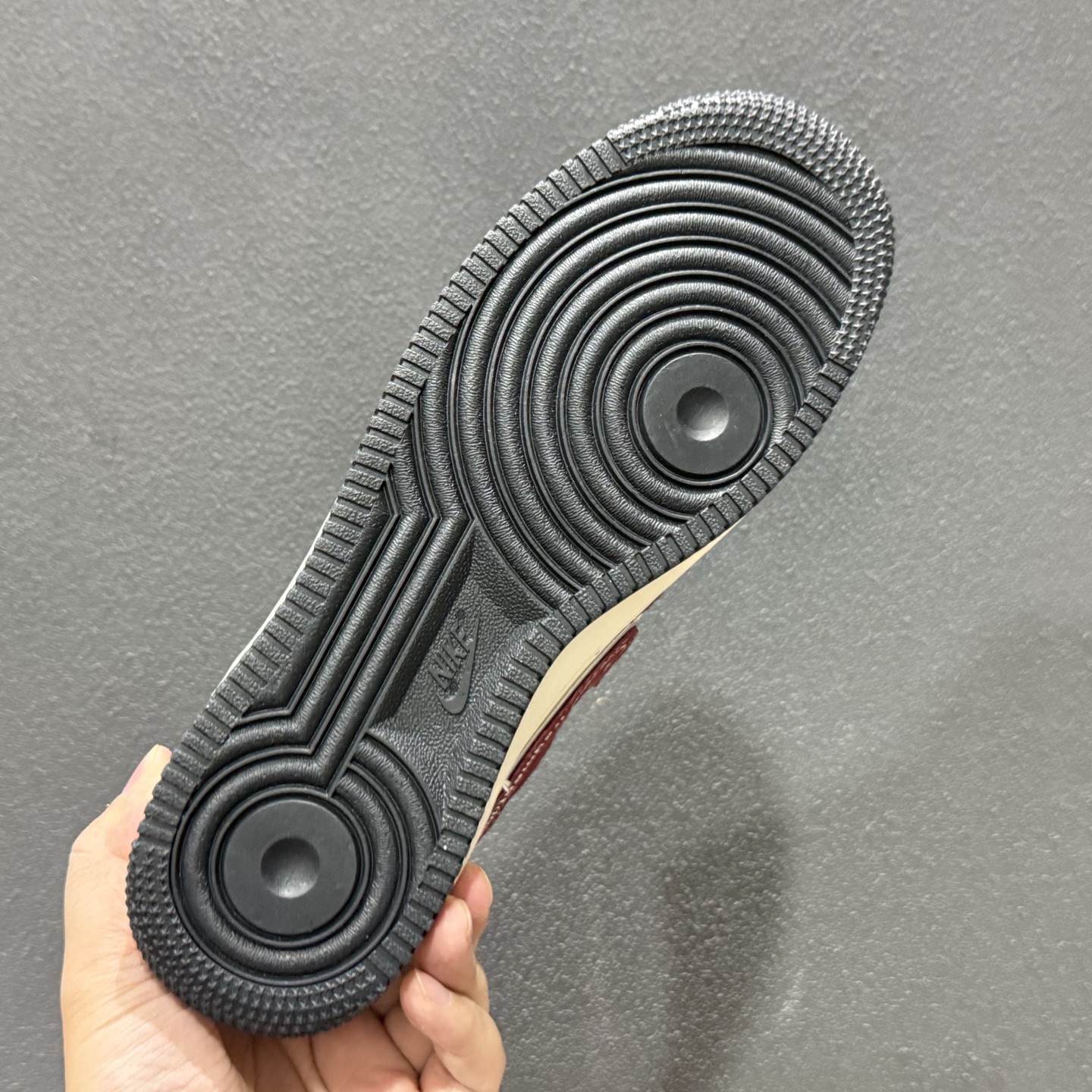 藤原浩闪电暴击｜Nike Air Force 1 Low x fragment design 酒红限定 Air Force 1 Low（SS1979-002）