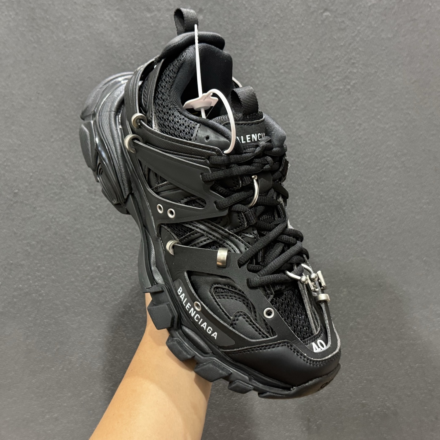 代购版 Balenciaga巴黎世家 Track Trail 黑色 542436WTRPG