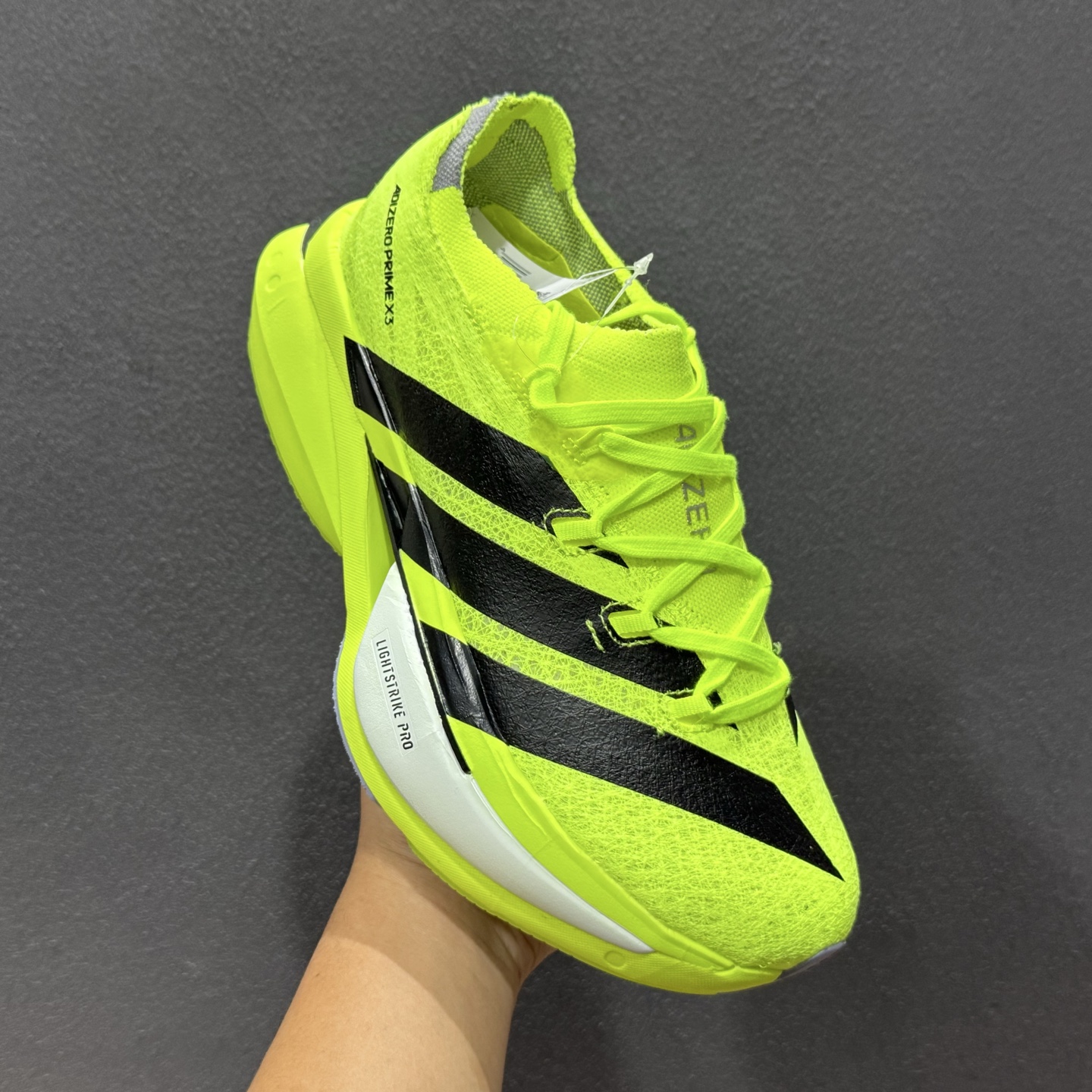 Adidas Adizero Prime X 3.0 Strung 真碳板 阿迪防滑耐磨舒适跑步鞋 JI2981-111