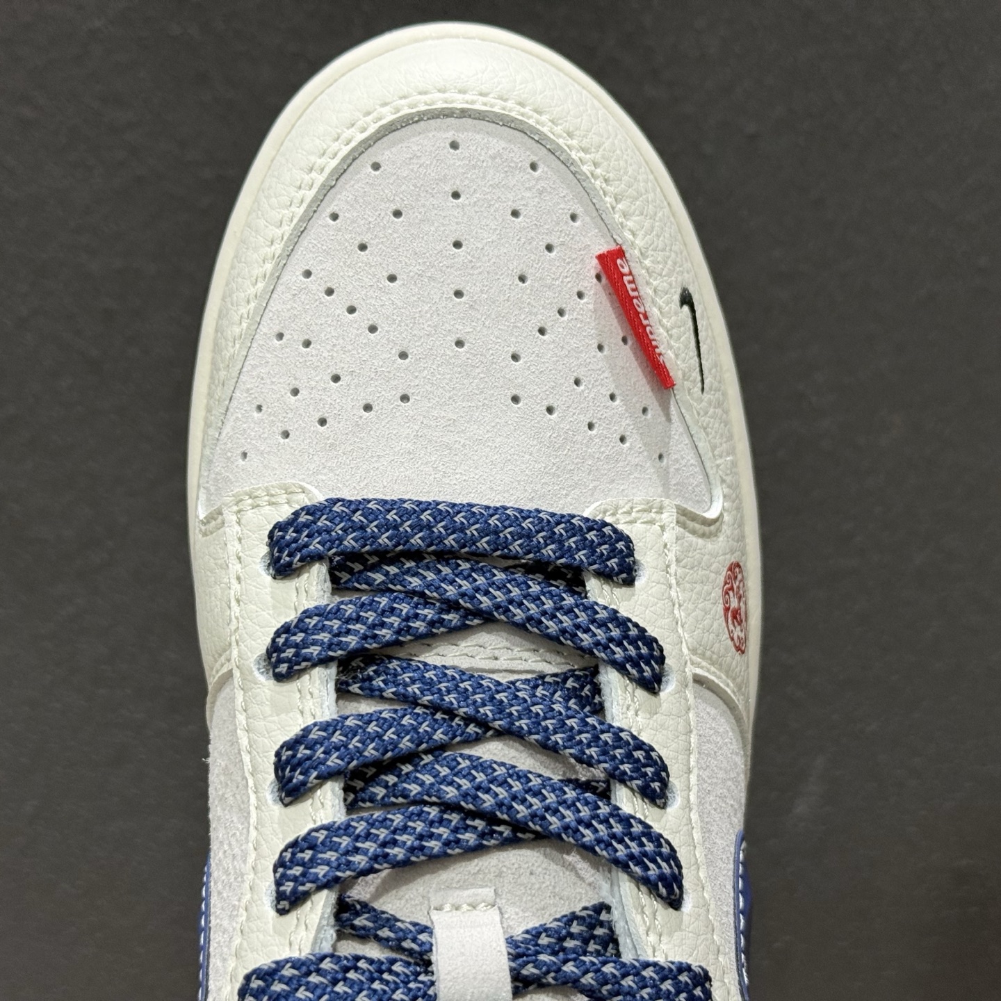 Nike SB Dunk Low Supreme联名 马年限定 周年高端定制 低帮休闲板鞋 FC7688-204