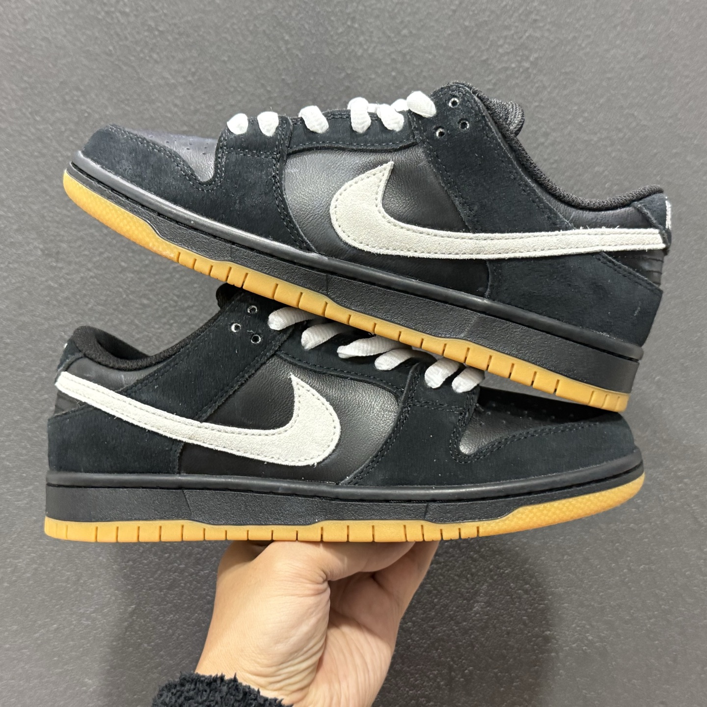 Nike Dunk SB LOW PRO “Black Suede/White/Gume” 黑白生胶 黑白棕 HF3704-003