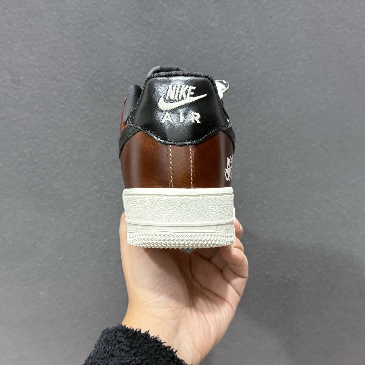 NIke Air Force 1 '07 Low “LV联名--棕黑白底” 空军一号低帮 运动鞋 DF0188-120