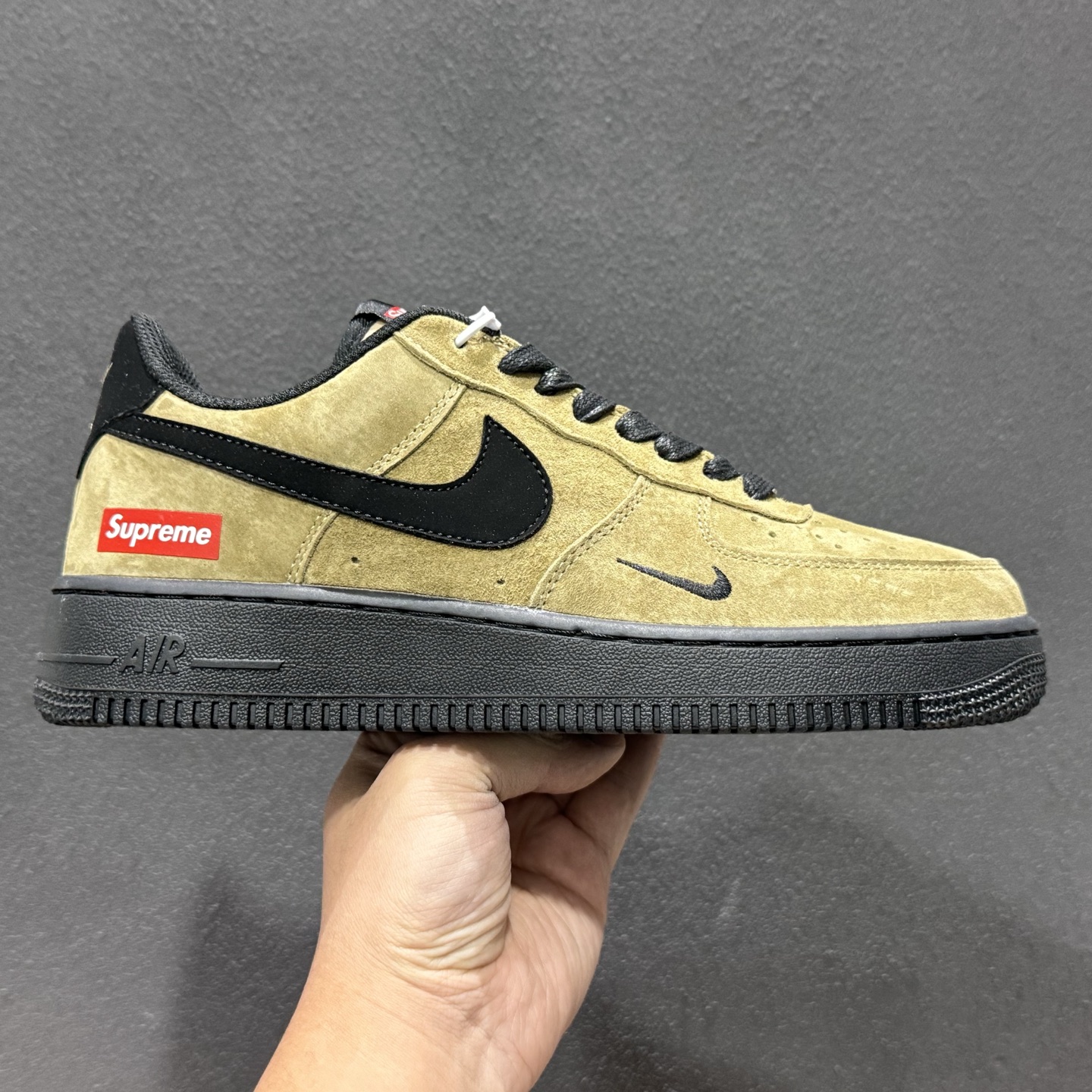 NIke Air Force 1 ’07 Low “LV联名–卡其墨黑” 空军一号低帮 运动鞋 休闲鞋 DV5477-201
