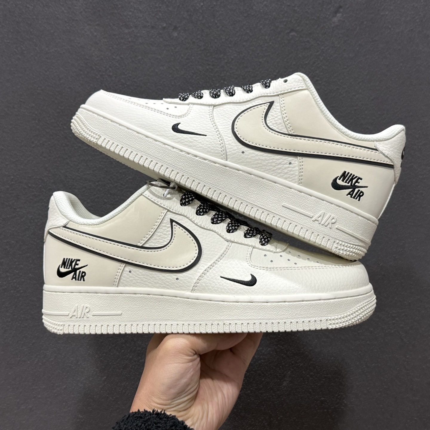NIke Air Force 1 '07 Low 北面联名-米白小勾 空军一号低帮 运动鞋 CS5288-051