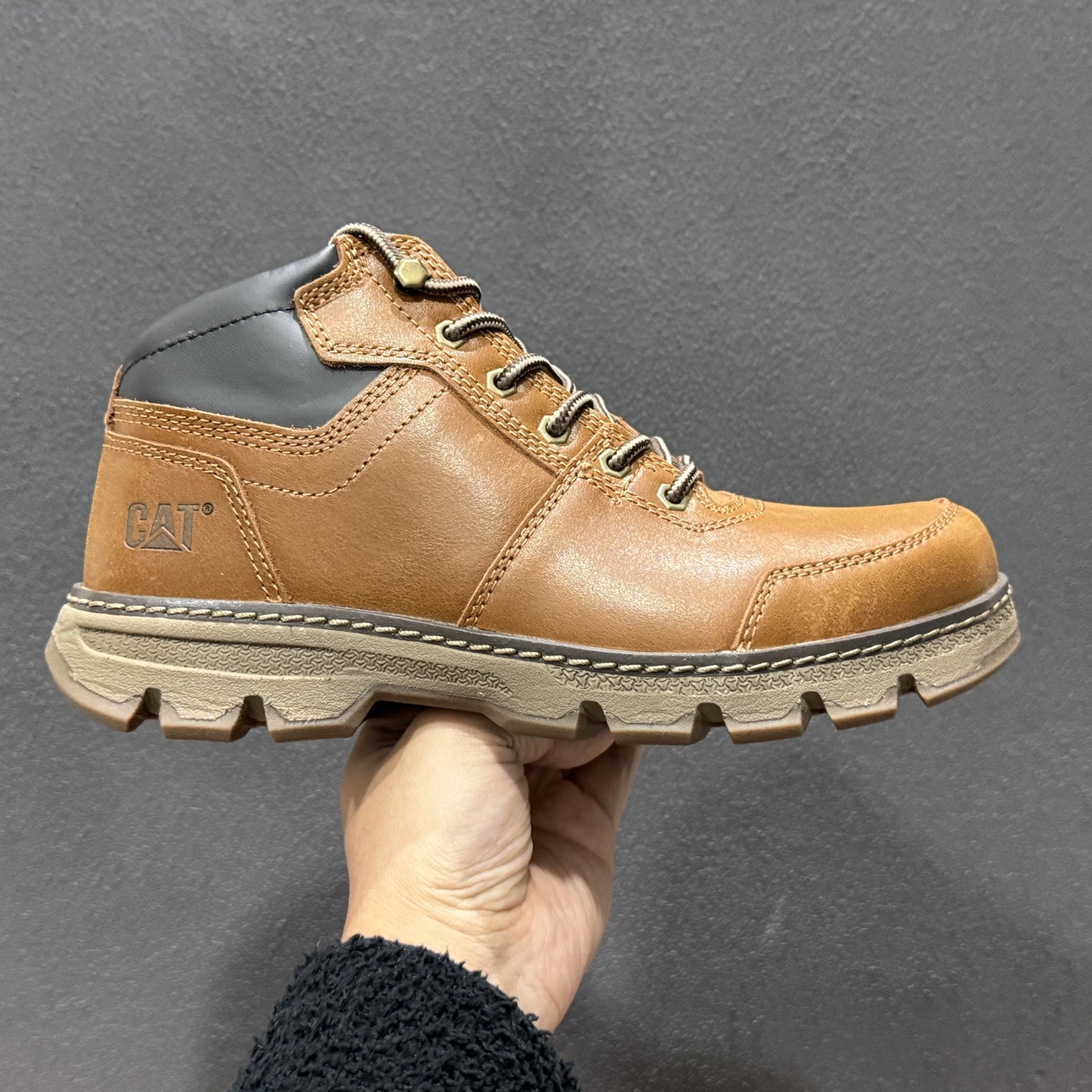 美国原装FOOTWEAR/CAT卡特#724390高邦保暖休闲复古潮鞋天猫同款军靴卡特工装鞋复古高帮马丁靴雪地靴工装靴 美国原装FOOTWEAR/CAT卡特#724390高邦保暖休闲复古潮鞋天猫同款军靴卡特工装鞋复古高帮马丁靴雪地靴工装靴