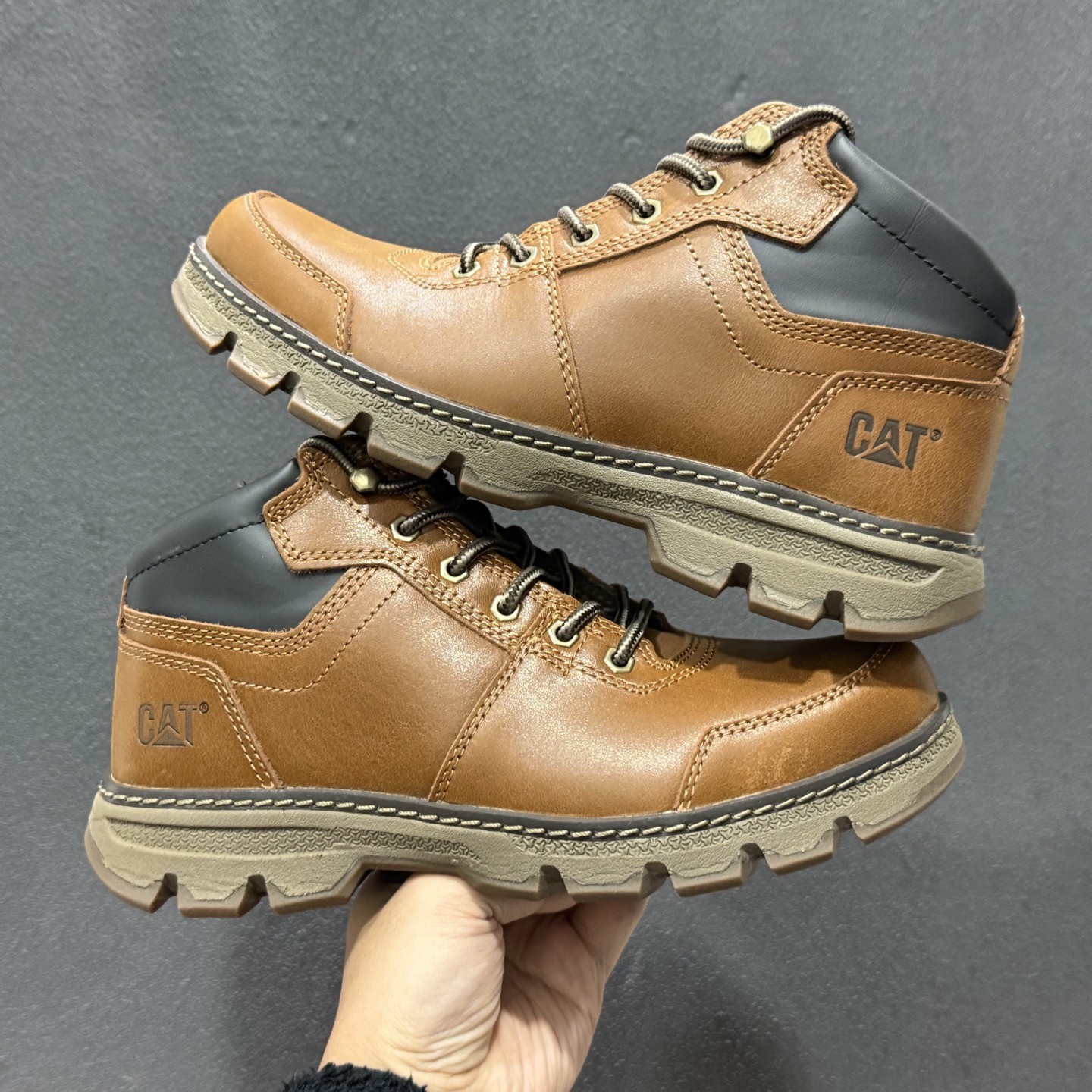 美国原装FOOTWEAR/CAT卡特#724390高邦保暖休闲复古潮鞋天猫同款军靴卡特工装鞋复古高帮马丁靴雪地靴工装靴 美国原装FOOTWEAR/CAT卡特#724390高邦保暖休闲复古潮鞋天猫同款军靴卡特工装鞋复古高帮马丁靴雪地靴工装靴