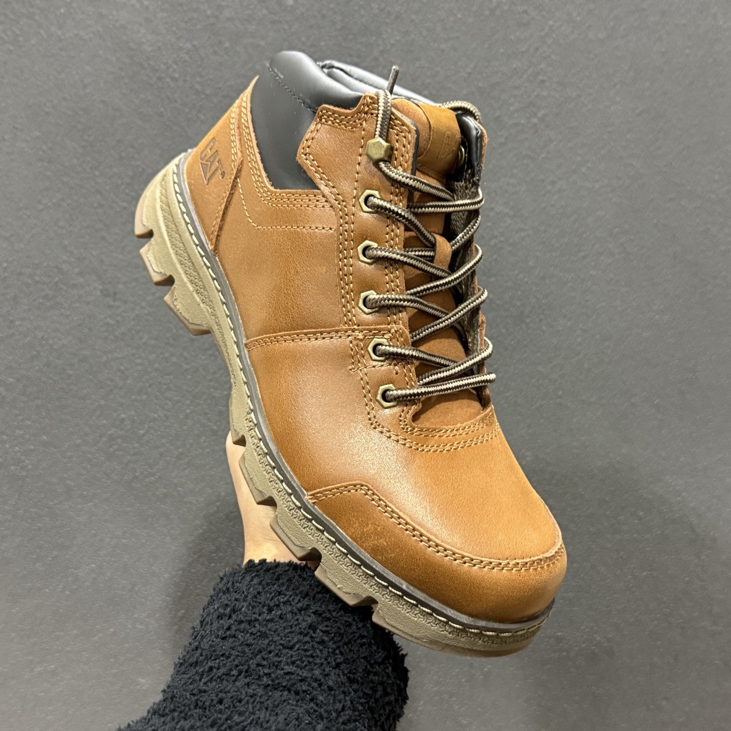 美国原装FOOTWEAR/CAT卡特#724390高邦保暖休闲复古潮鞋天猫同款军靴卡特工装鞋复古高帮马丁靴雪地靴工装靴 美国原装FOOTWEAR/CAT卡特#724390高邦保暖休闲复古潮鞋天猫同款军靴卡特工装鞋复古高帮马丁靴雪地靴工装靴