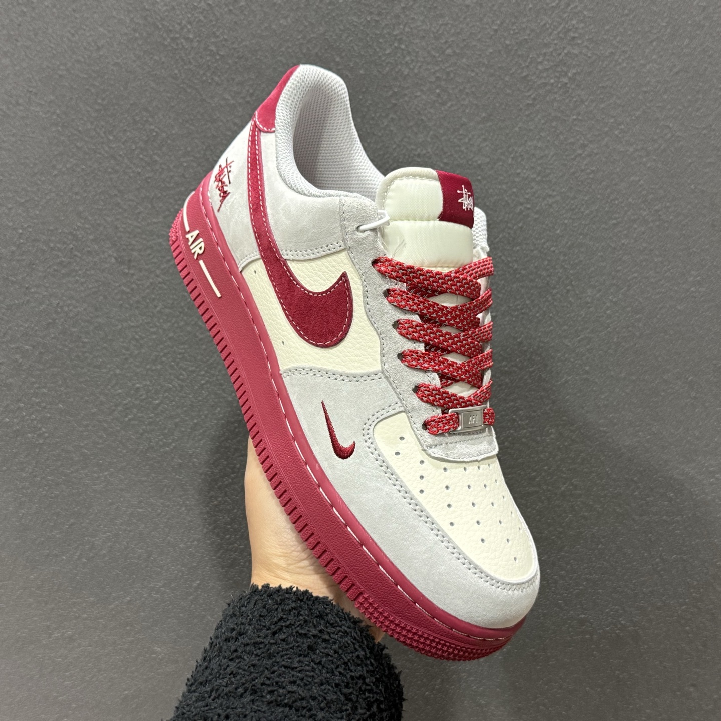 Nike Air Force 1 Low 斯图西联名 JP8028-076 Nike Air Force 1 Low 斯图西联名 JP8028-076