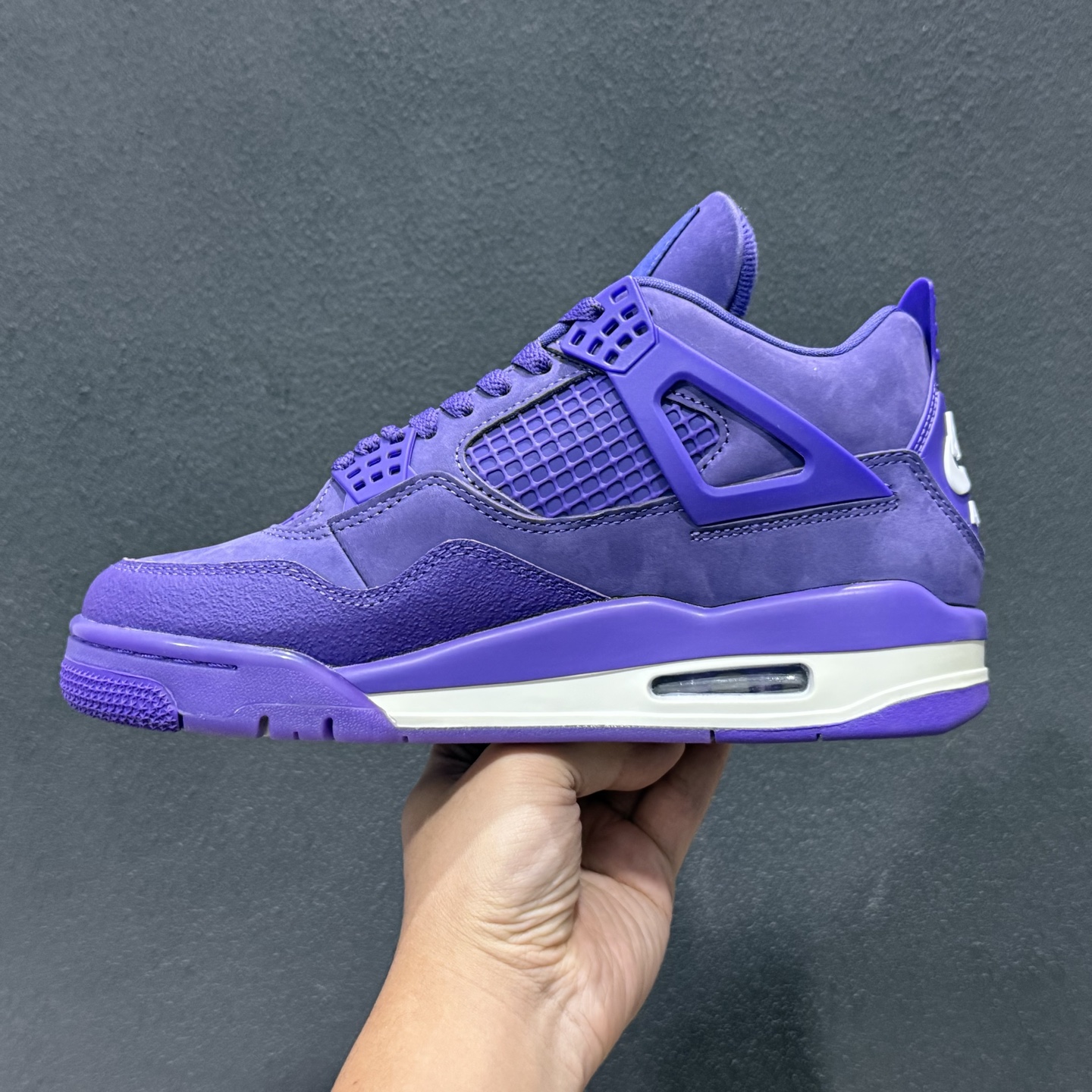 Nigel Sylvester x Air Jordan AJ4 Retro AJ4 乔4 联名紫色 HF4340-500 Nigel Sylvester x Air Jordan AJ4 Retro AJ4 乔4 联名紫色 HF4340-500