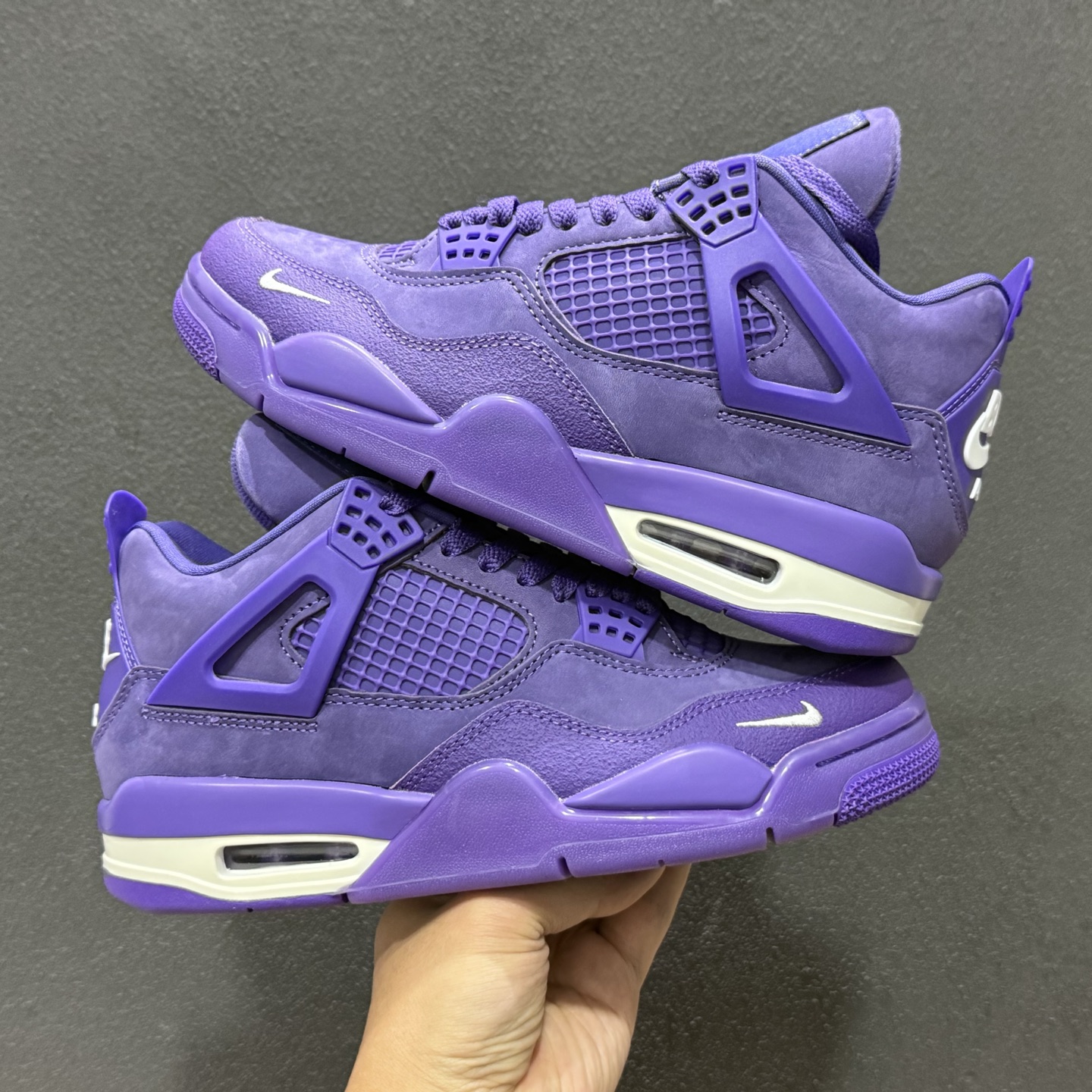 Nigel Sylvester x Air Jordan AJ4 Retro AJ4 乔4 联名紫色 HF4340-500 Nigel Sylvester x Air Jordan AJ4 Retro AJ4 乔4 联名紫色 HF4340-500