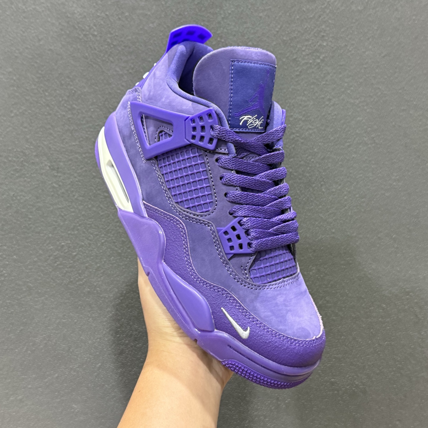 Nigel Sylvester x Air Jordan AJ4 Retro AJ4 乔4 联名紫色 HF4340-500 Nigel Sylvester x Air Jordan AJ4 Retro AJ4 乔4 联名紫色 HF4340-500