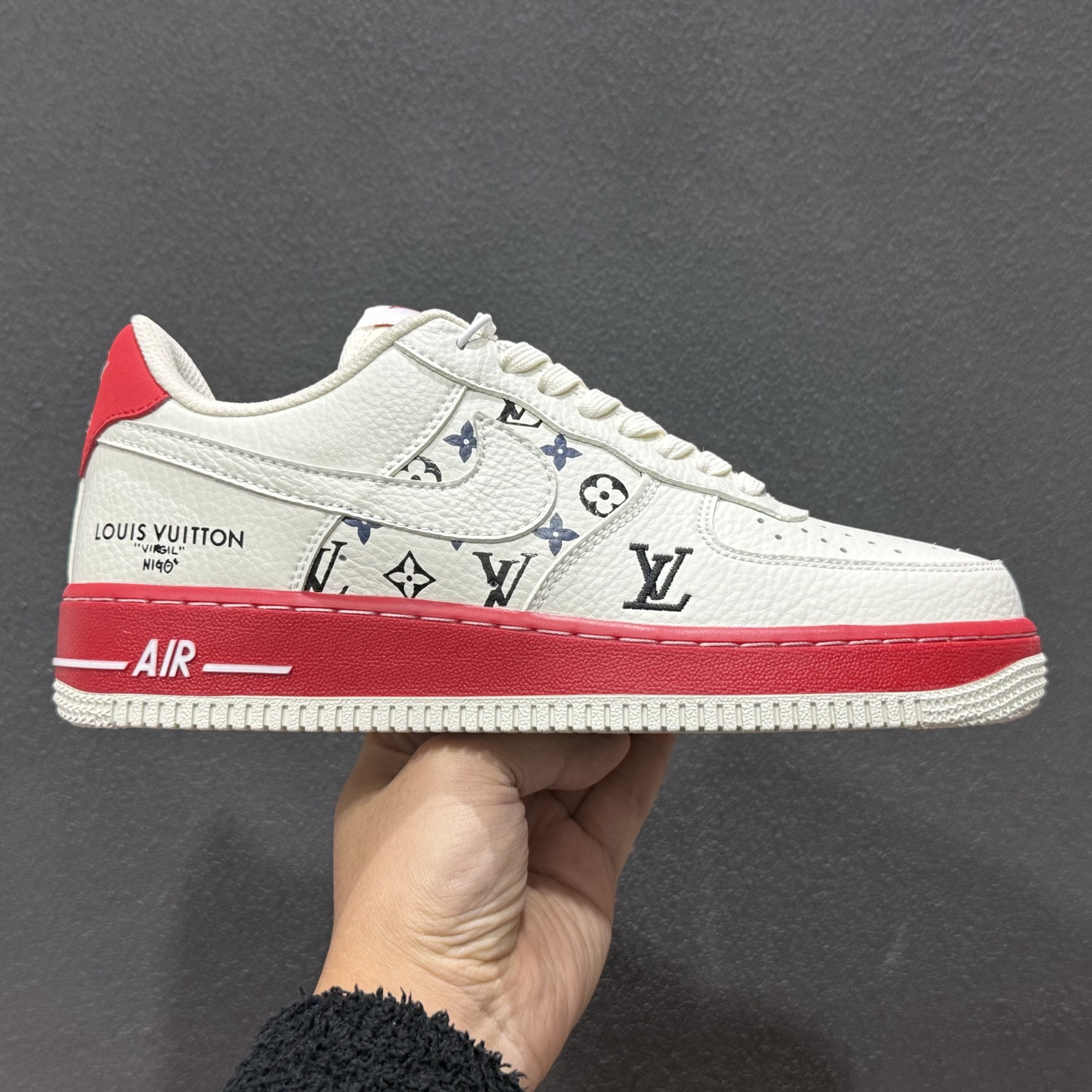 260 Nike Air Force 1'07 Low LV联名 白嫣红 空军一号低帮休闲板鞋 BQ4212-100-Chinese UA Cheap High Quatity Brand Clothes Bags handbags Sneakers wholesale wholesaler seller from China Factory suppliers Fashion Clothing Shoes best Quality Beautiful Price 260 Nike Air Force 1'07 Low LV联名 白嫣红 空军一号低帮休闲板鞋 BQ4212-100