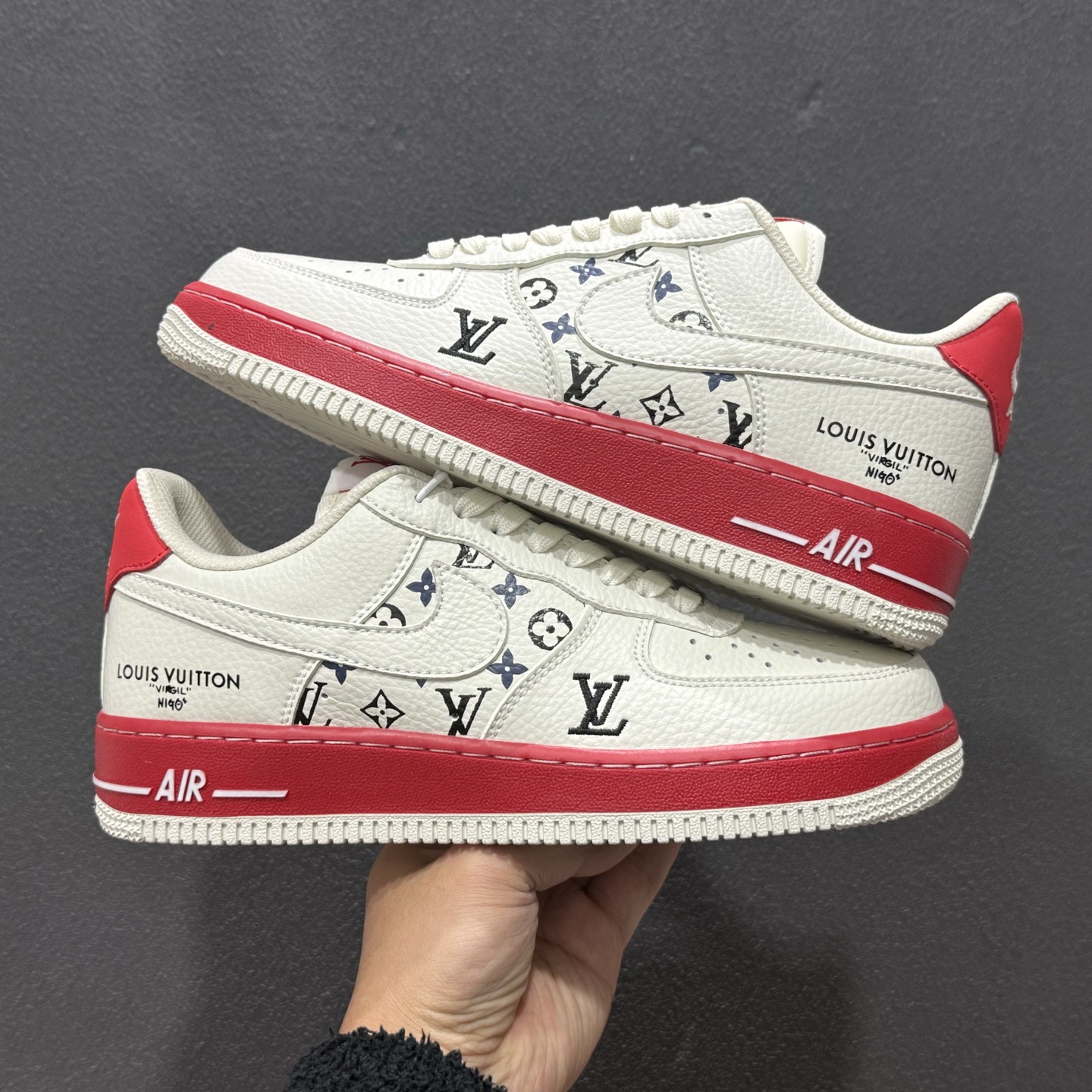 260 Nike Air Force 1'07 Low LV联名 白嫣红 空军一号低帮休闲板鞋 BQ4212-100-Chinese UA Cheap High Quatity Brand Clothes Bags handbags Sneakers wholesale wholesaler seller from China Factory suppliers Fashion Clothing Shoes best Quality Beautiful Price 260 Nike Air Force 1'07 Low LV联名 白嫣红 空军一号低帮休闲板鞋 BQ4212-100