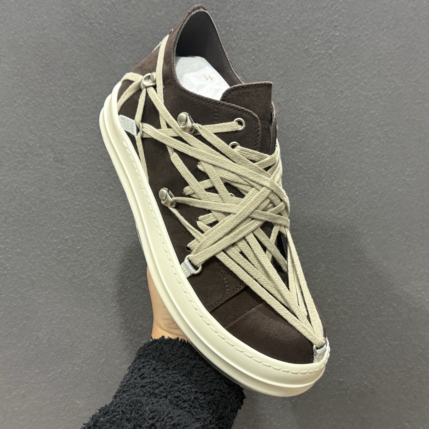 550 莞产A级货 主打外贸 微店 平台 #rickowens #RickOwens RO欧文斯Rickowens 主线 经典西瓜头款式“RO低帮黑绒进口原料牛皮-Chinese UA Cheap High Quatity Brand Clothes Bags handbags Sneakers wholesale wholesaler seller from China Factory suppliers Fashion Clothing Shoes best Quality Beautiful Price 550 莞产A级货 主打外贸 微店 平台 #rickowens #RickOwens RO欧文斯Rickowens 主线 经典西瓜头款式“RO低帮黑绒进口原料牛皮