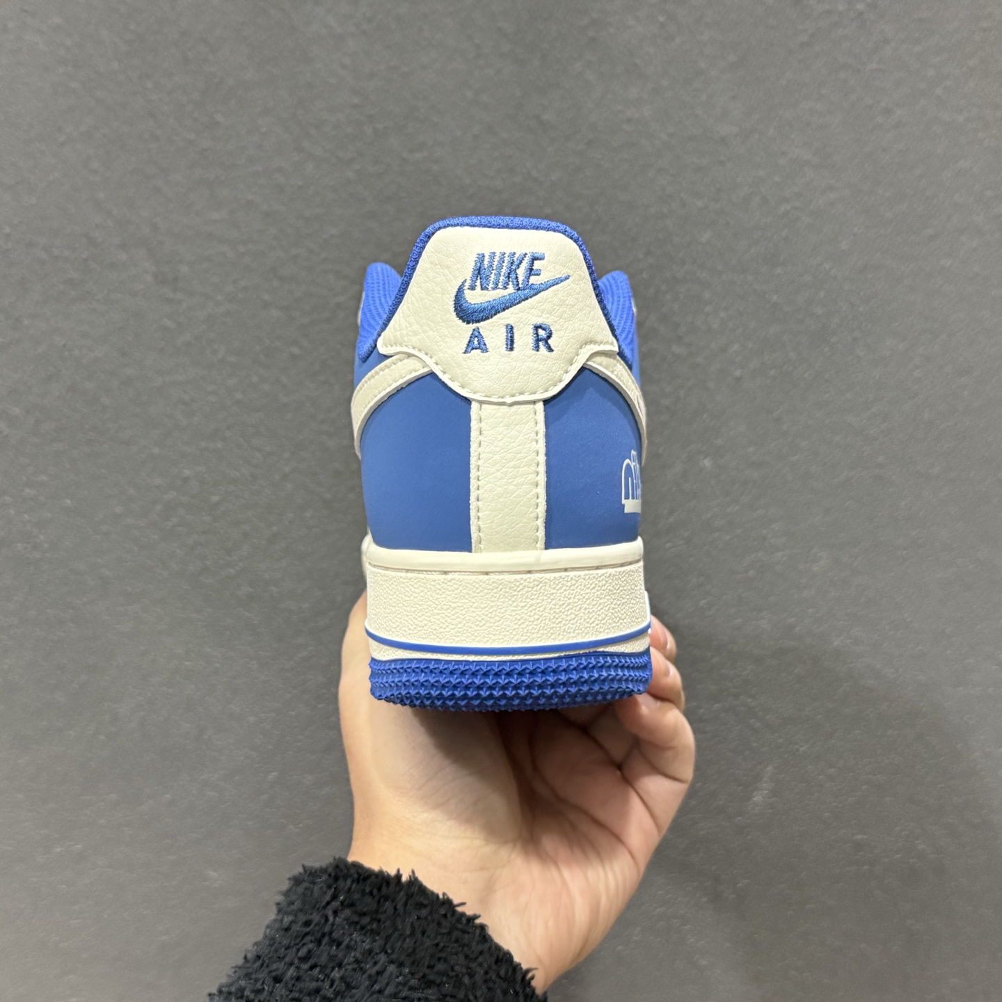 260 高端定制Nike Air Force 1 '07 Low “NIKE联名------白蓝” 高端定制 低帮休闲板鞋 XD9314-612