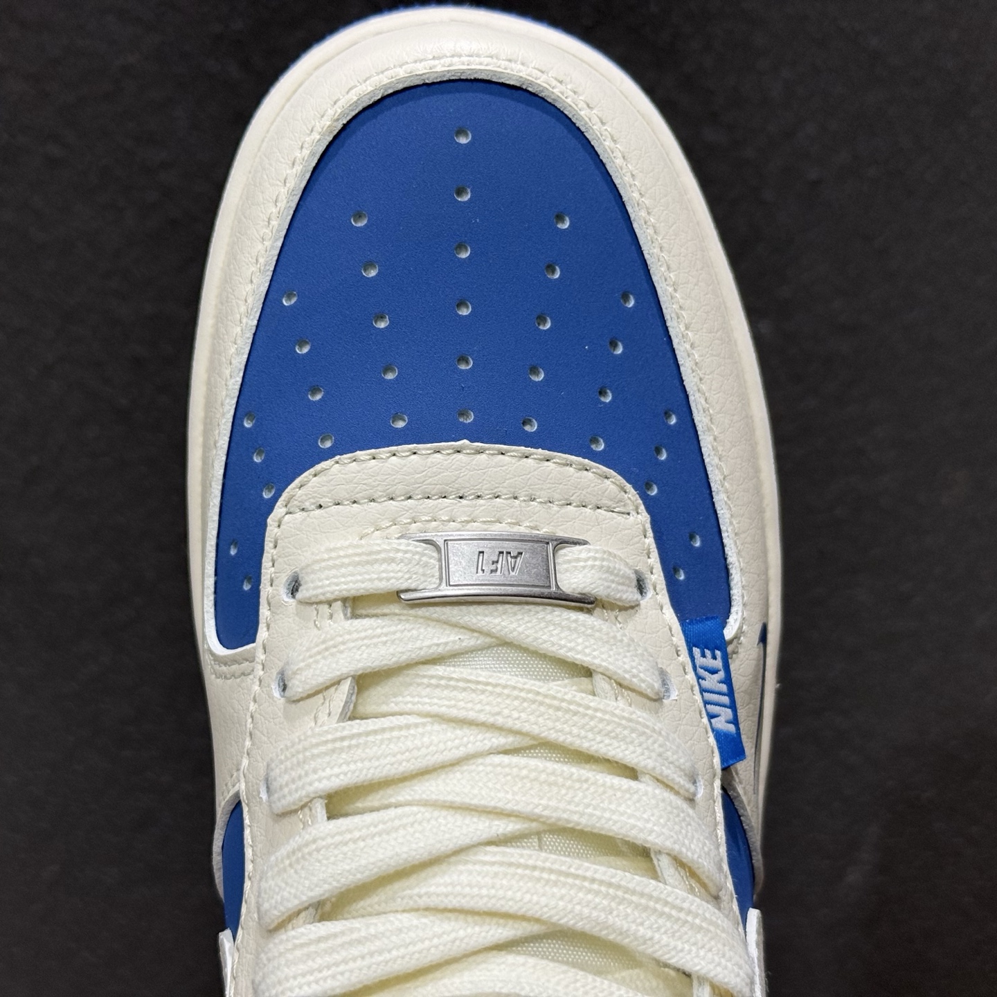 260 高端定制Nike Air Force 1 '07 Low “NIKE联名------白蓝” 高端定制 低帮休闲板鞋 XD9314-612