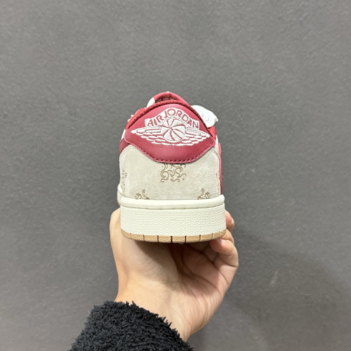 260 Nike Air Jordan 1 x Travis Scott AJ1倒勾 乔一倒钩 ‘DIY’定制 耐克 低帮文化篮球鞋 DF6190-005