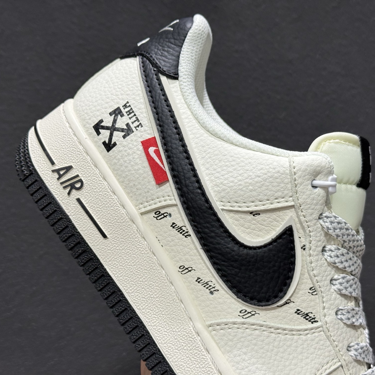 260 NIke Air Force 1 '07 Low “Off WhITE联名-米黑勾”空军一号 低帮 运动鞋 SM6668-117-Chinese UA Cheap High Quatity Brand Clothes Bags handbags Sneakers wholesale wholesaler seller from China Factory suppliers Fashion Clothing Shoes best Quality Beautiful Price 260 NIke Air Force 1 '07 Low “Off WhITE联名-米黑勾”空军一号 低帮 运动鞋 SM6668-117