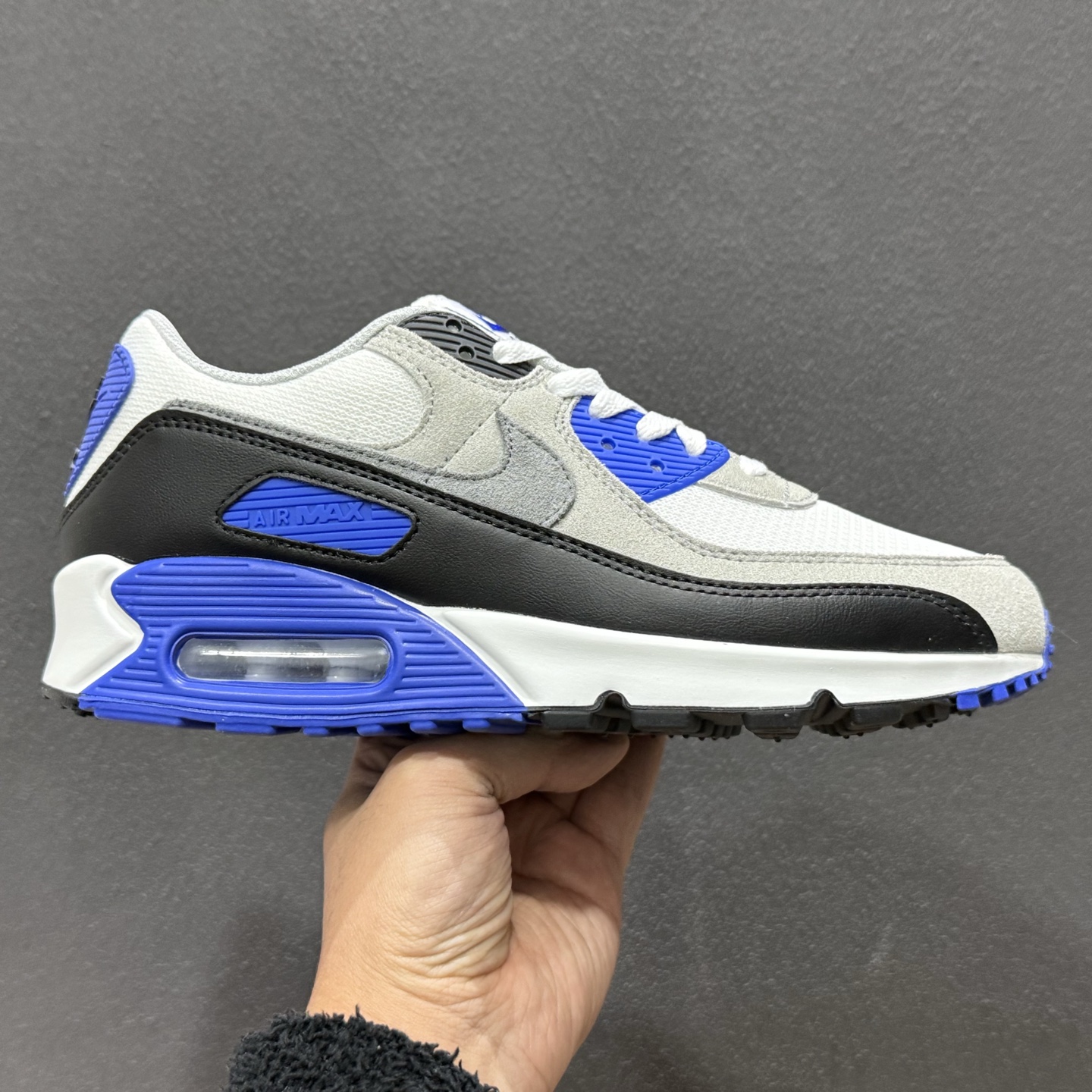 240 Nike Air 90 低帮气垫跑鞋 max90 灰蓝红 DM0029-112-Chinese UA Cheap High Quatity Brand Clothes Bags handbags Sneakers wholesale wholesaler seller from China Factory suppliers Fashion Clothing Shoes best Quality Beautiful Price 240 Nike Air 90 低帮气垫跑鞋 max90 灰蓝红 DM0029-112
