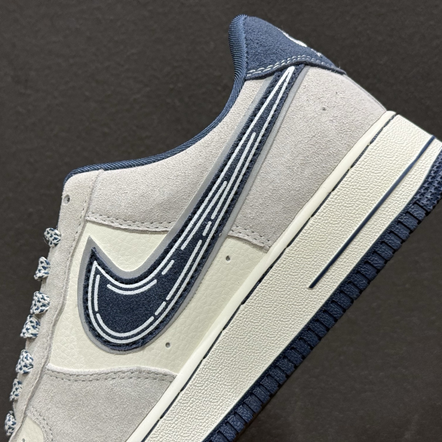 260 Nike Air Force 1 Low x LV 联名款｜灰蓝调的奢潮天花板 SS1979-011