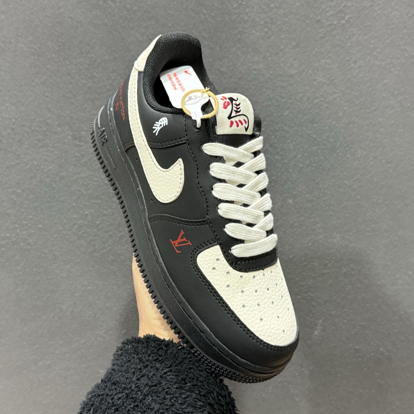 260 NIke Air Force 1 '07 Low “马年限定--岩灰缀橙” 空军一号低帮 运动鞋 休闲鞋 FV3694-104