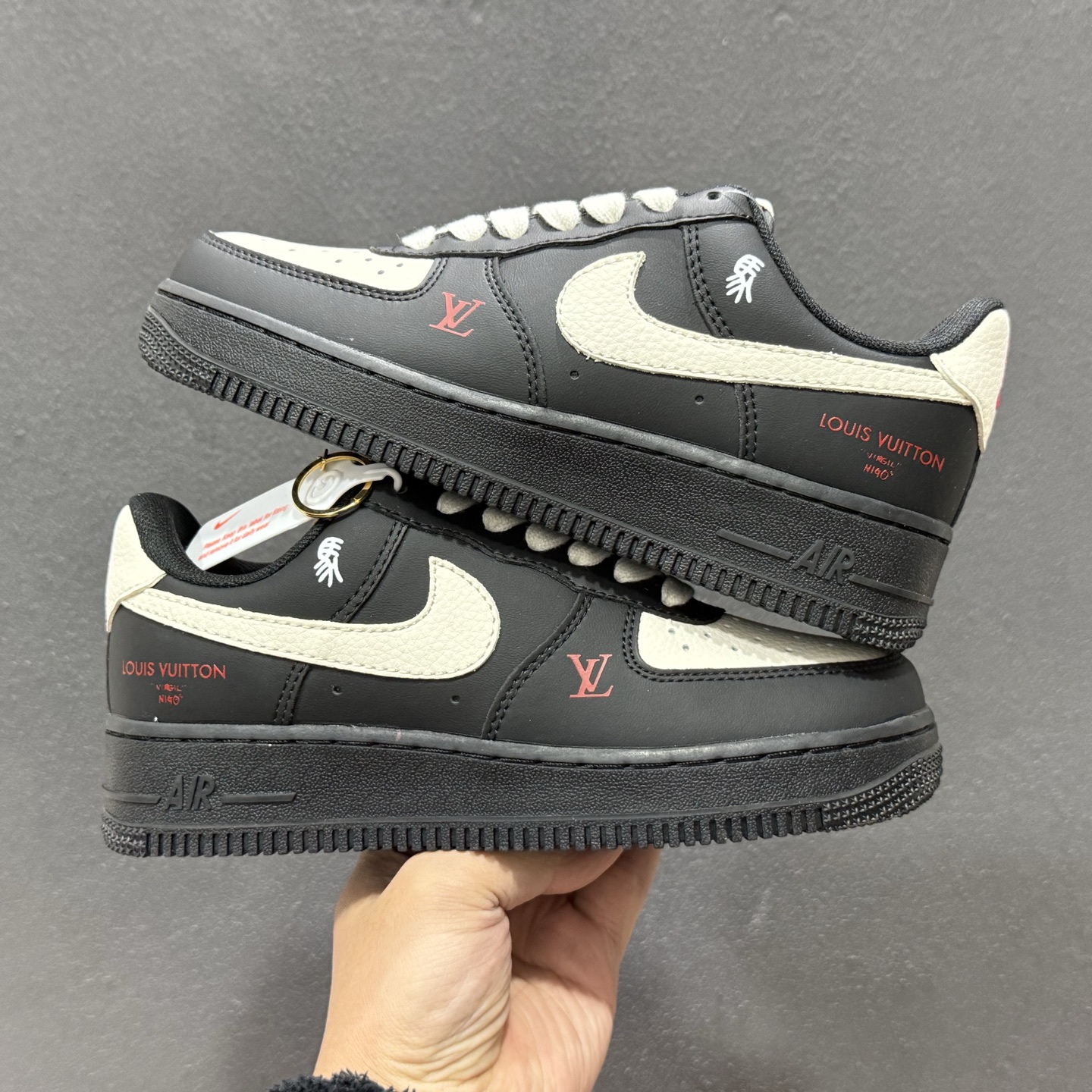260 NIke Air Force 1 '07 Low “马年限定--岩灰缀橙” 空军一号低帮 运动鞋 休闲鞋 FV3694-104