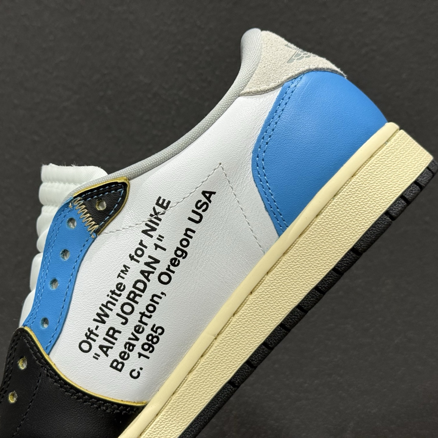 240 原装级别 AJ1倒勾限定Travis Scott x Air Jordan 1 ” Reverse Mocha “ AJ1乔1 TS UN 联名倒钩 低帮文化篮球鞋 XZ6868-006