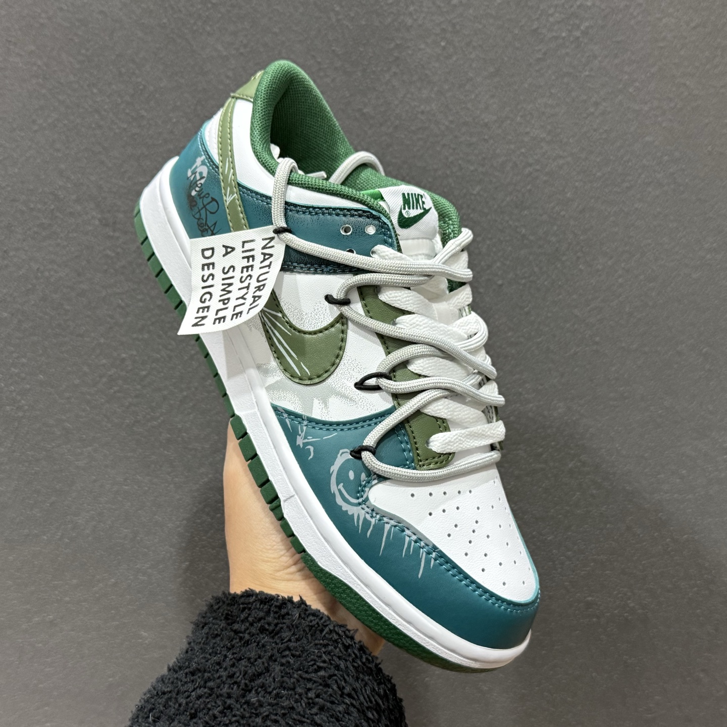 220 NIKE DUNK LOW RETRO 绑带联名款 耐克 低帮休闲运动板鞋 DD1391-101
