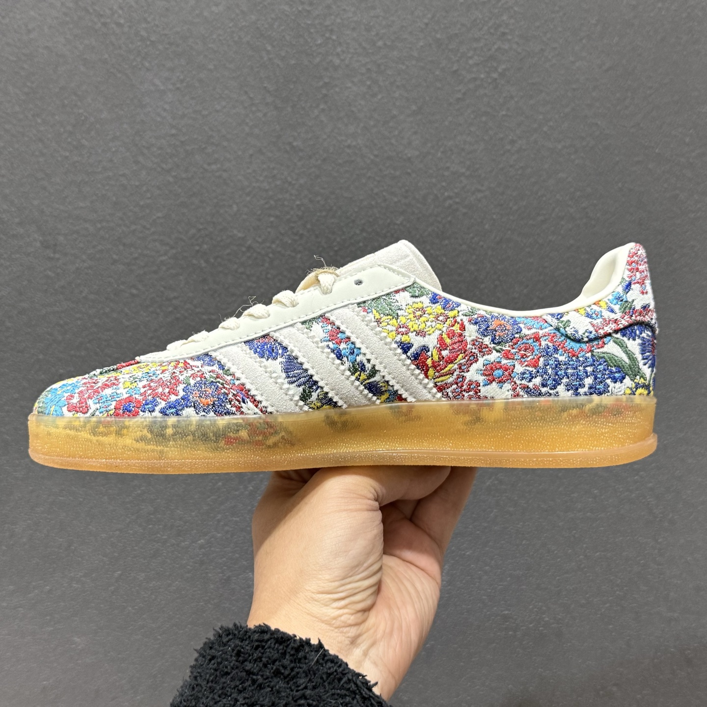 140 Adidas Originals Gazelle IndoorDIY三叶草复古休闲防滑耐磨低帮板鞋 JP5309-111