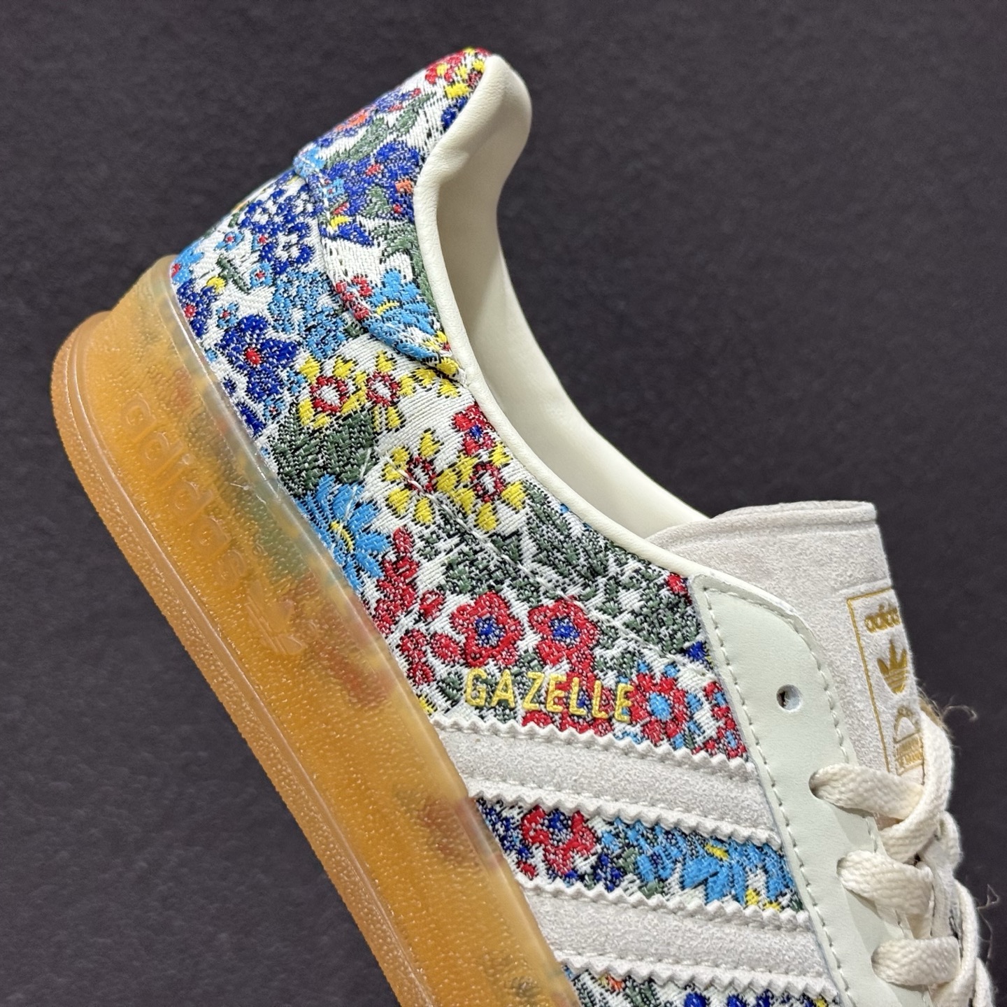 140 Adidas Originals Gazelle IndoorDIY三叶草复古休闲防滑耐磨低帮板鞋 JP5309-111