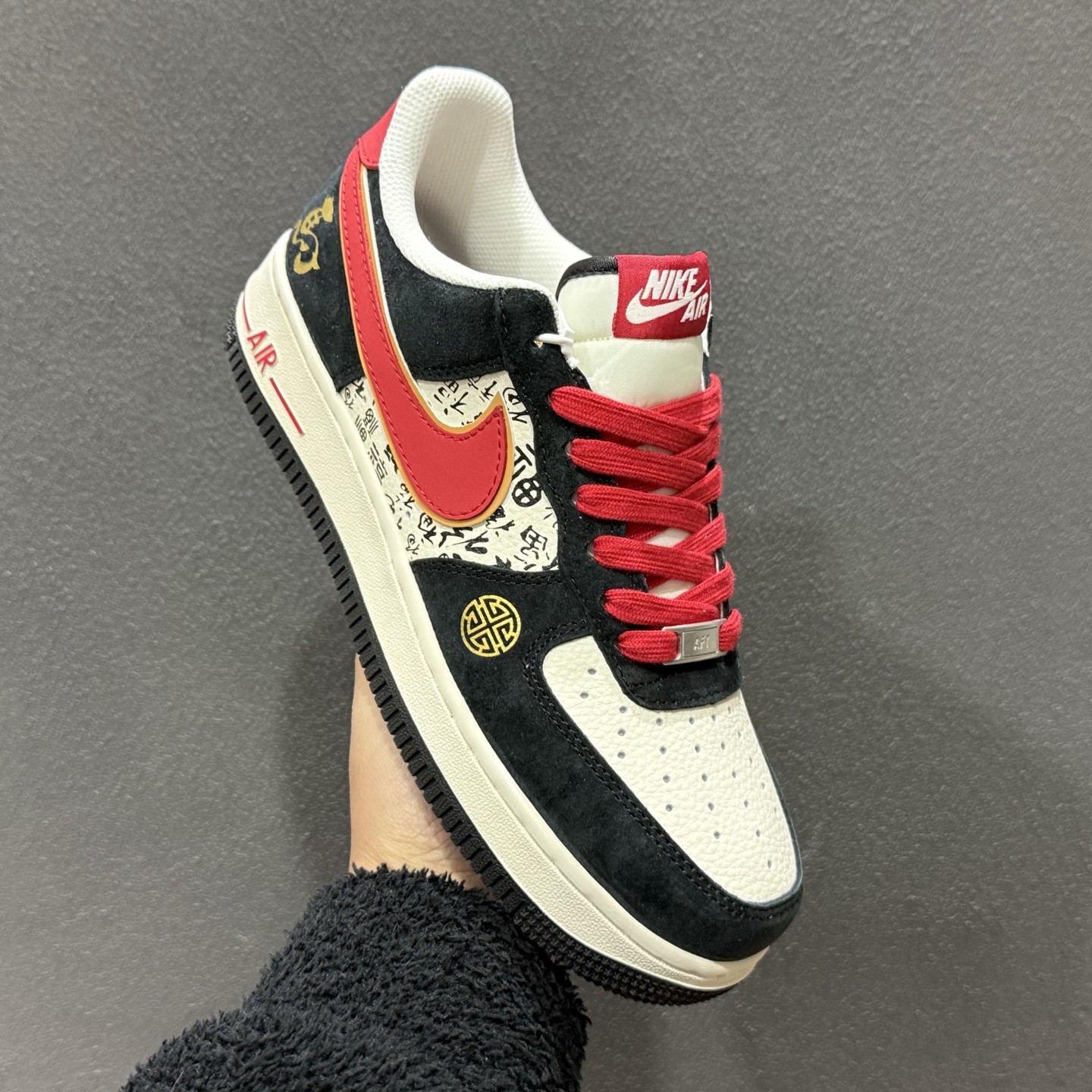 260 2026马年限定国风Nike Air Force 1 空军一号 爆款高端定制 QW5288-132