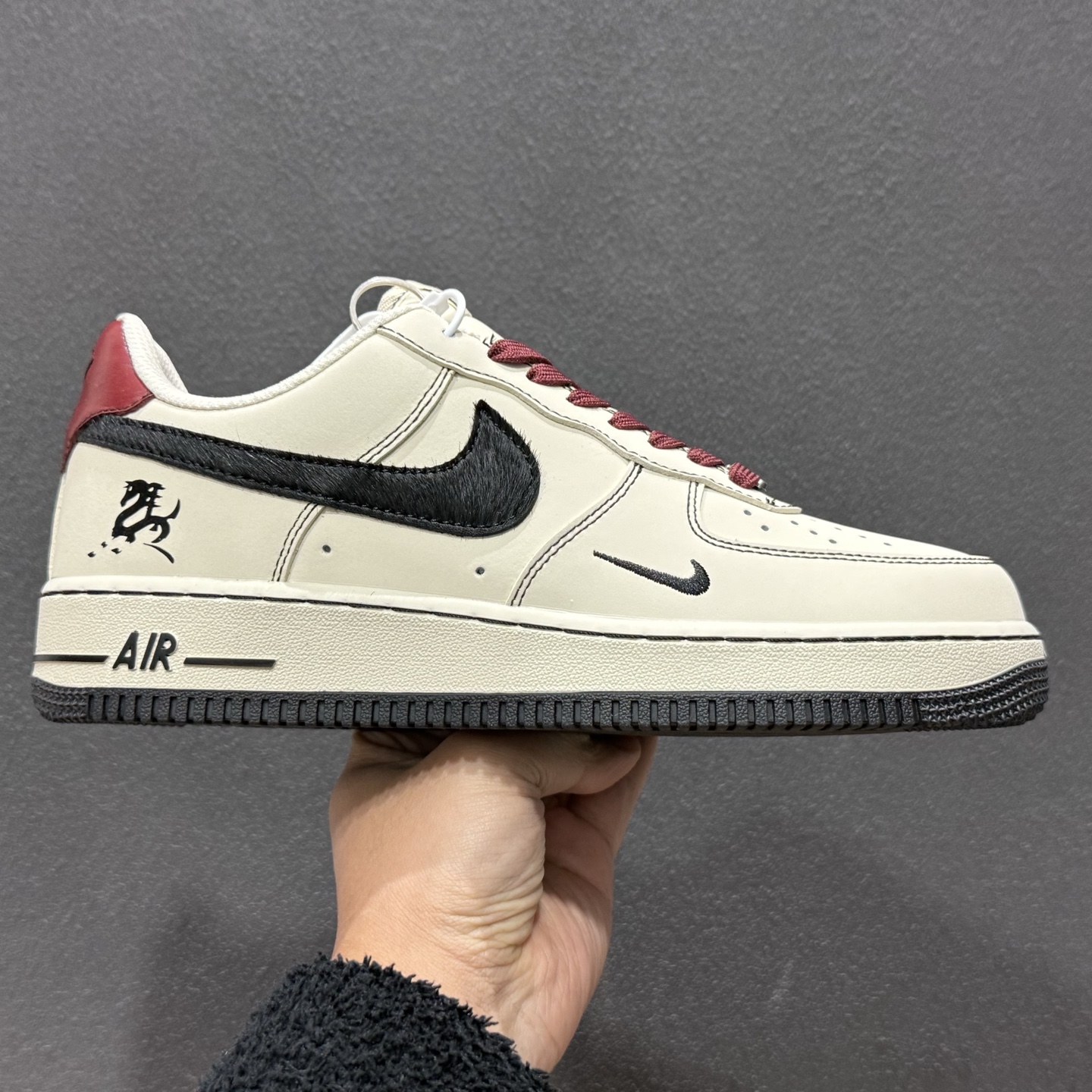 260 NIke Air Force 1 '07 Low “马年限定--米瓷映墨” 空军一号低帮 运动鞋 休闲鞋 IB4607-171
