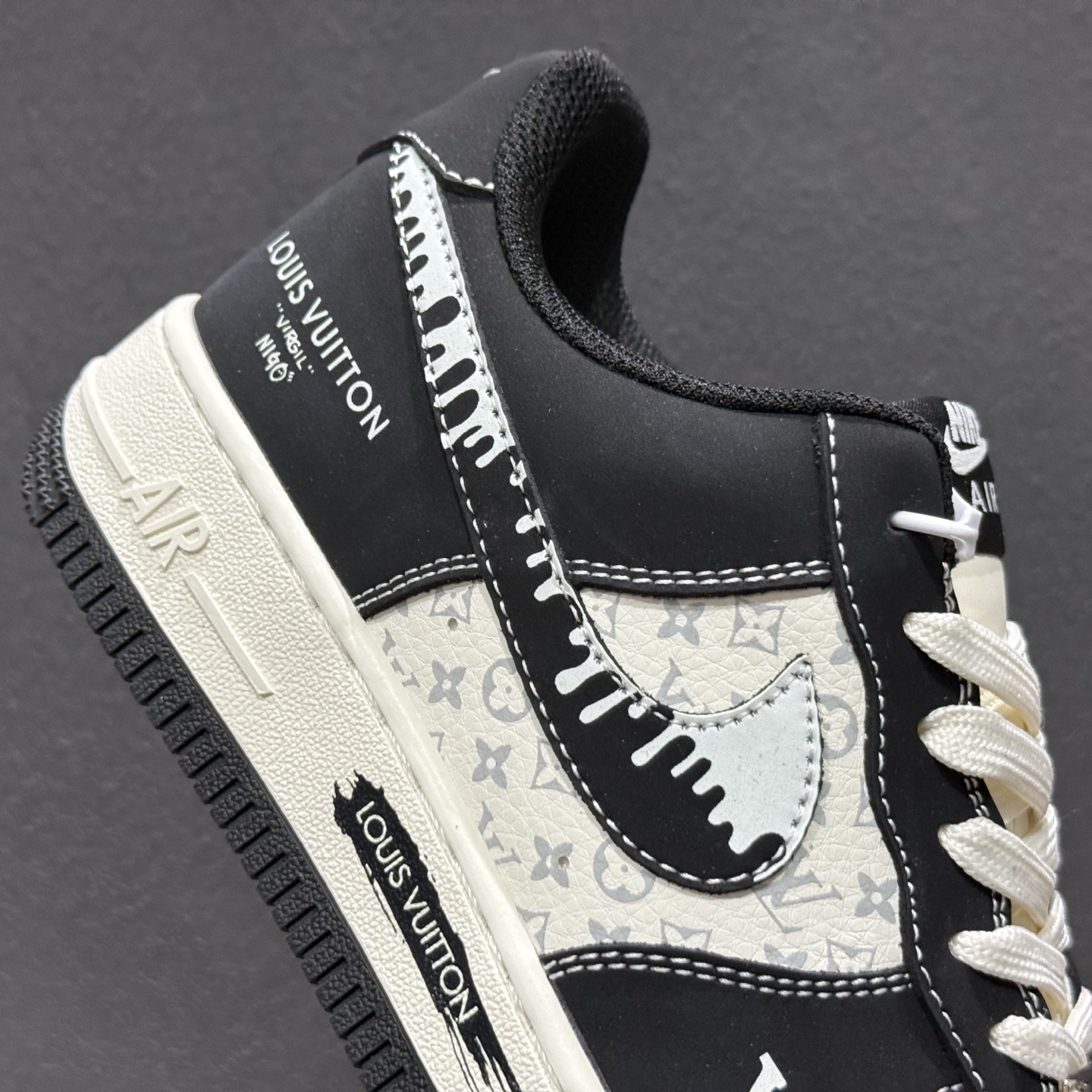 260 奢潮联名炸场!Nike AIR FORCE 1 x LV联名款帅到犯规 KG6699-F30-Chinese UA Cheap High Quatity Brand Clothes Bags handbags Sneakers wholesale wholesaler seller from China Factory suppliers Fashion Clothing Shoes best Quality Beautiful Price 260 奢潮联名炸场!Nike AIR FORCE 1 x LV联名款帅到犯规 KG6699-F30