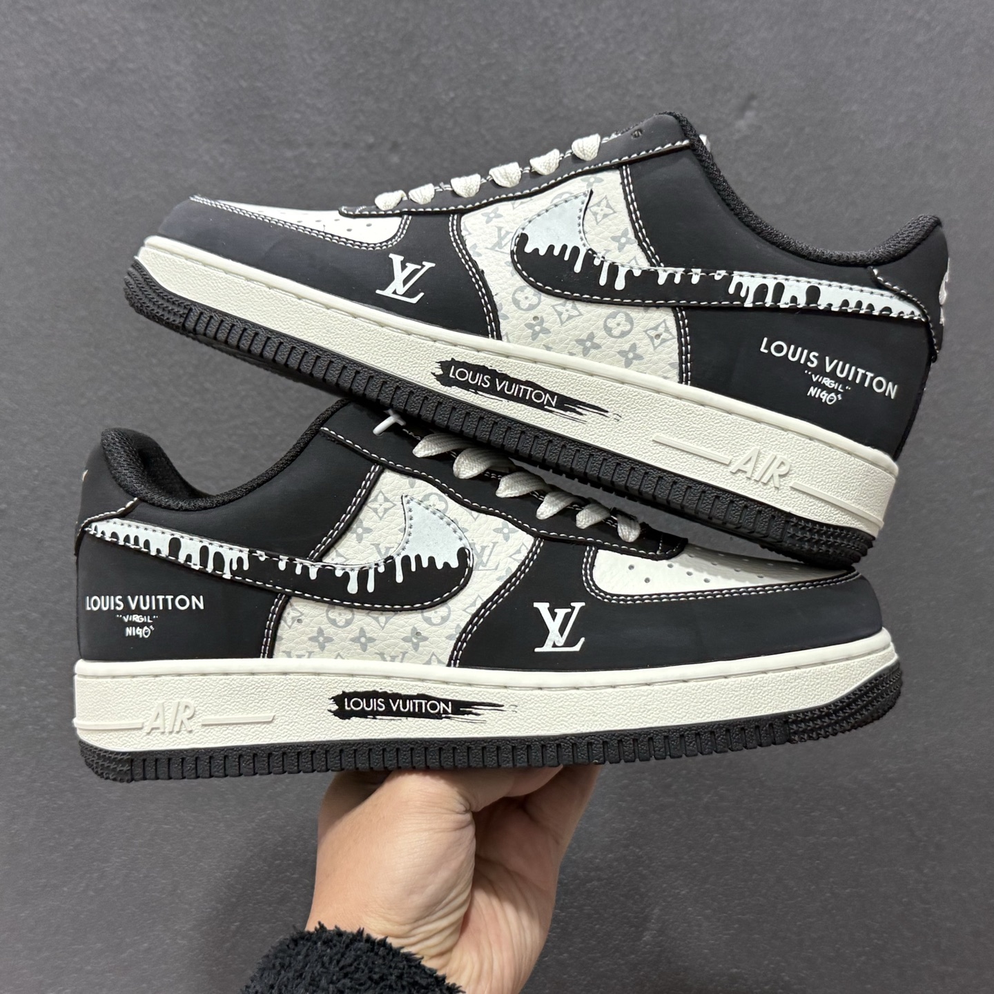 260 奢潮联名炸场!Nike AIR FORCE 1 x LV联名款帅到犯规 KG6699-F30-Chinese UA Cheap High Quatity Brand Clothes Bags handbags Sneakers wholesale wholesaler seller from China Factory suppliers Fashion Clothing Shoes best Quality Beautiful Price 260 奢潮联名炸场!Nike AIR FORCE 1 x LV联名款帅到犯规 KG6699-F30