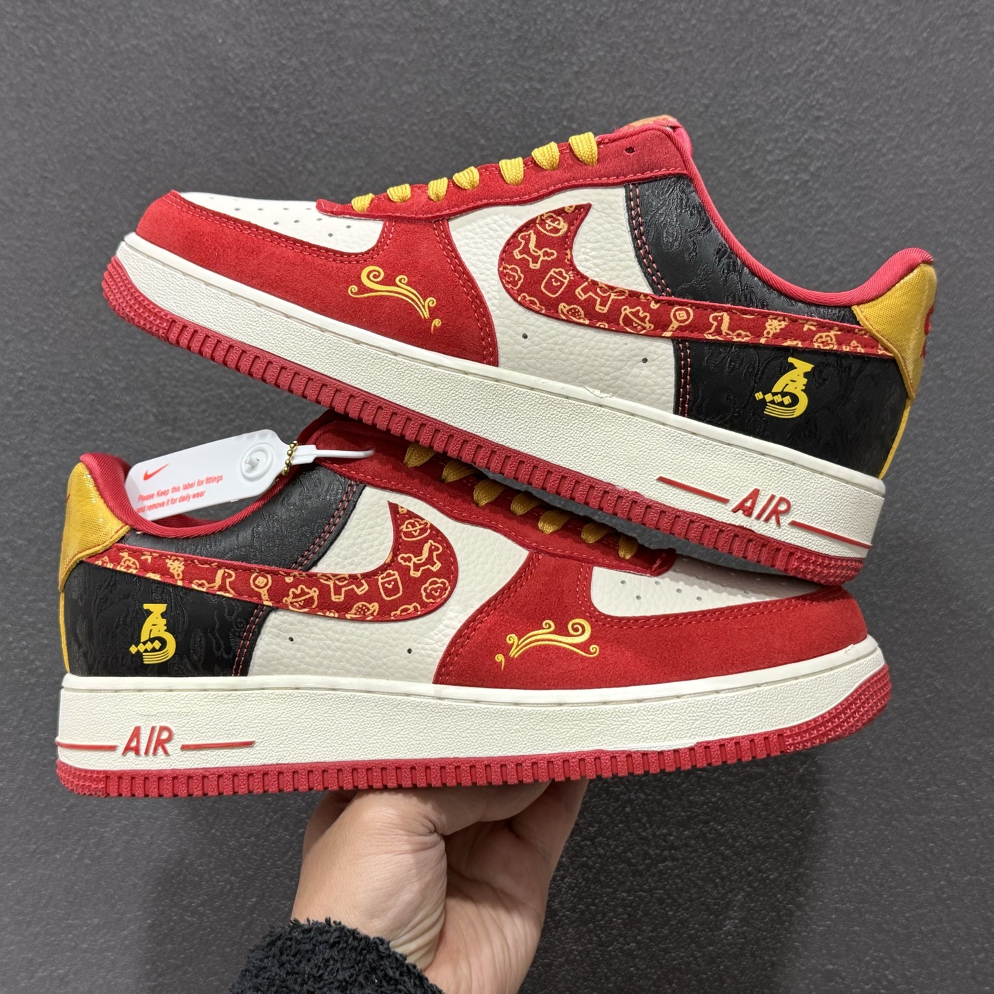 260 Nike Air Force1 07 low 马年限定 DF0188-133-Chinese UA Cheap High Quatity Brand Clothes Bags handbags Sneakers wholesale wholesaler seller from China Factory suppliers Fashion Clothing Shoes best Quality Beautiful Price 260 Nike Air Force1 07 low 马年限定 DF0188-133