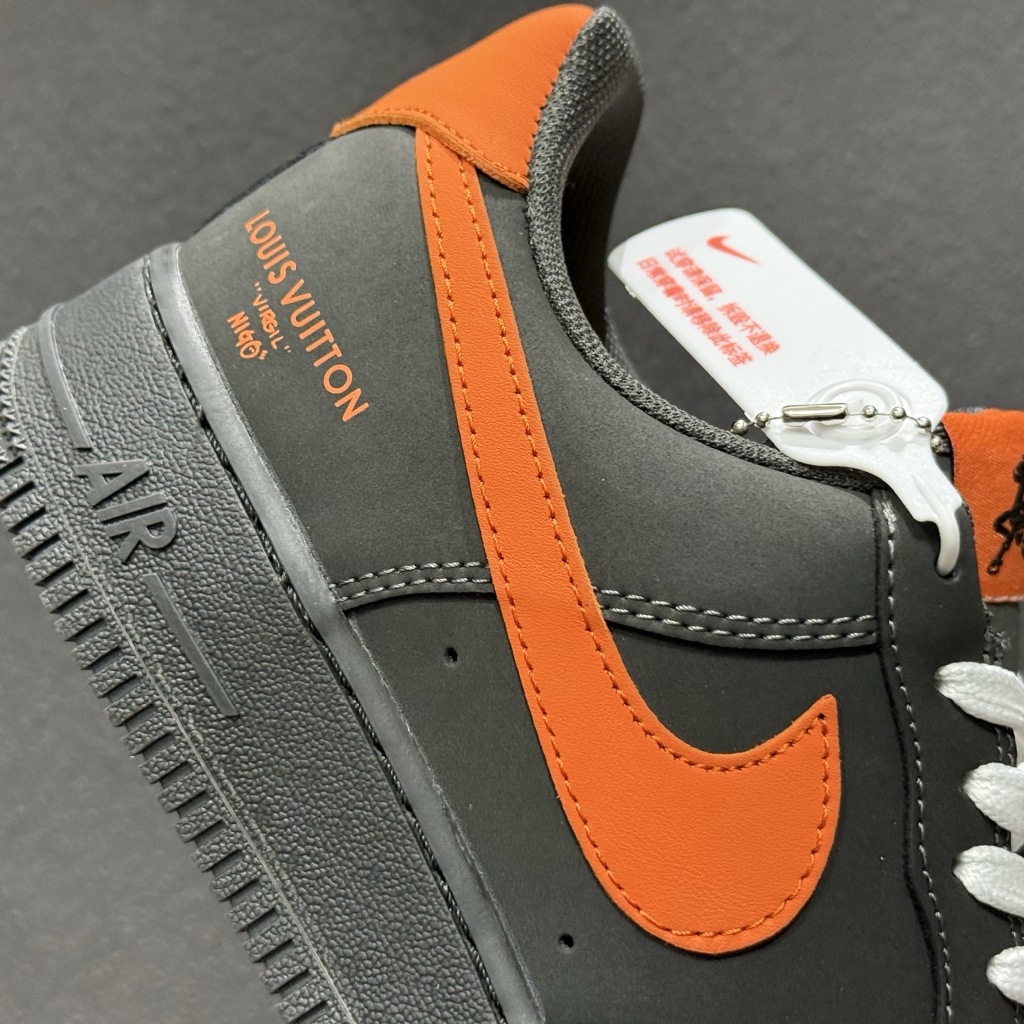 260 独家实拍Nike Air Force 1‘07 Low 马年限定 炭灰暮橙 空军一号低帮休闲板鞋 XY9025-004-Chinese UA Cheap High Quatity Brand Clothes Bags handbags Sneakers wholesale wholesaler seller from China Factory suppliers Fashion Clothing Shoes best Quality Beautiful Price 260 独家实拍Nike Air Force 1‘07 Low 马年限定 炭灰暮橙 空军一号低帮休闲板鞋 XY9025-004