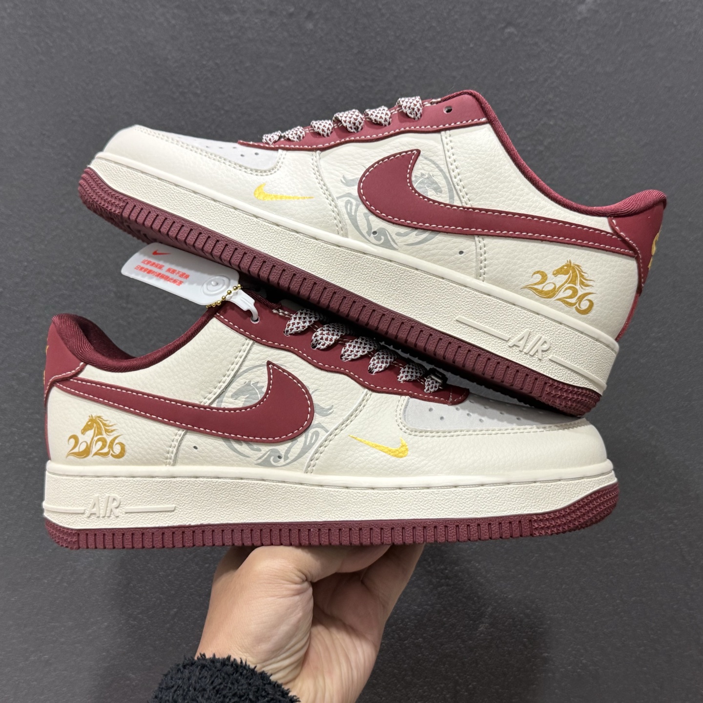260 Nike Air Force 1 Low 2026 丙午马年限定款 XT6998-105-Chinese UA Cheap High Quatity Brand Clothes Bags handbags Sneakers wholesale wholesaler seller from China Factory suppliers Fashion Clothing Shoes best Quality Beautiful Price 260 Nike Air Force 1 Low 2026 丙午马年限定款 XT6998-105