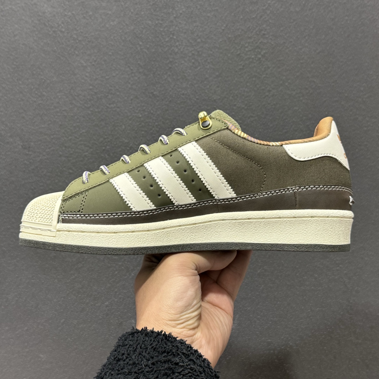 150 Adidas Originals Superstar贝壳头系列 阿迪达斯 三叶草低帮经典百搭休闲运动板鞋 JR6991-132