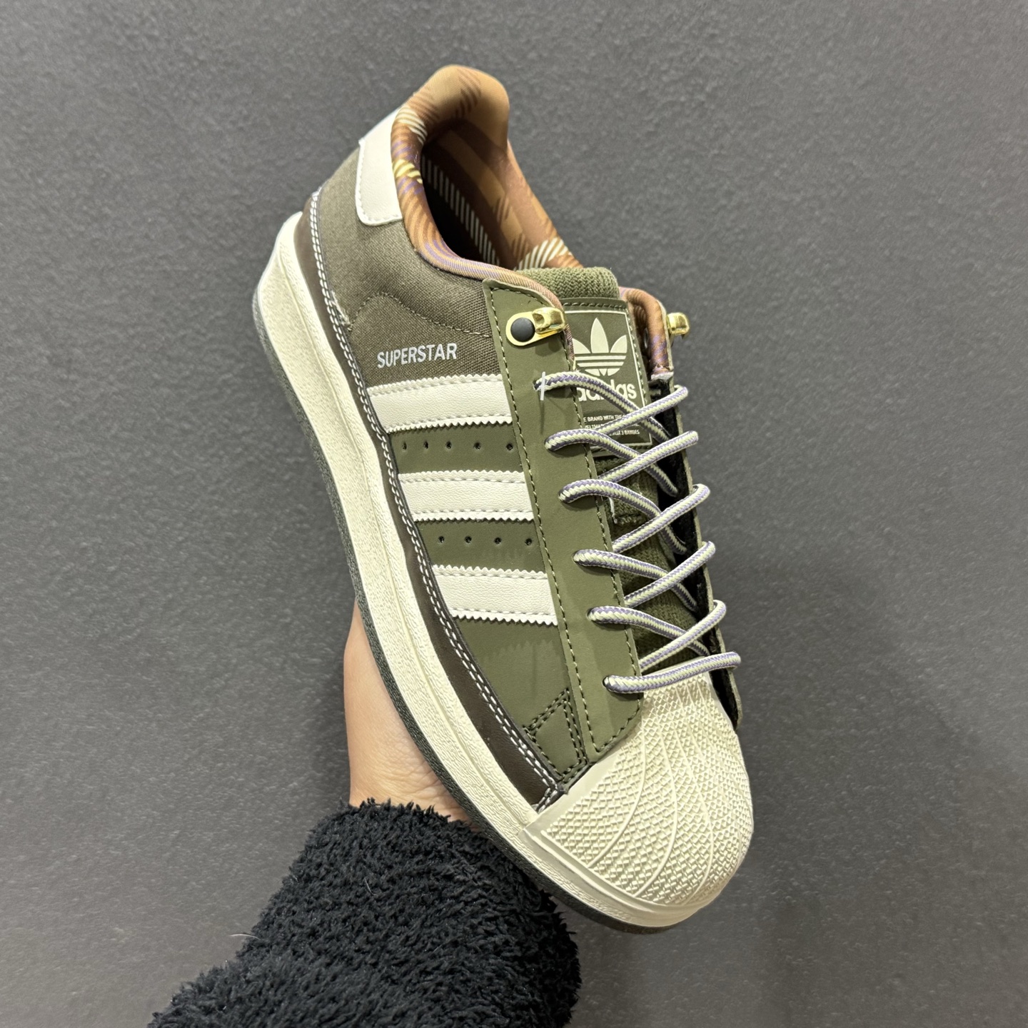 150 Adidas Originals Superstar贝壳头系列 阿迪达斯 三叶草低帮经典百搭休闲运动板鞋 JR6991-132