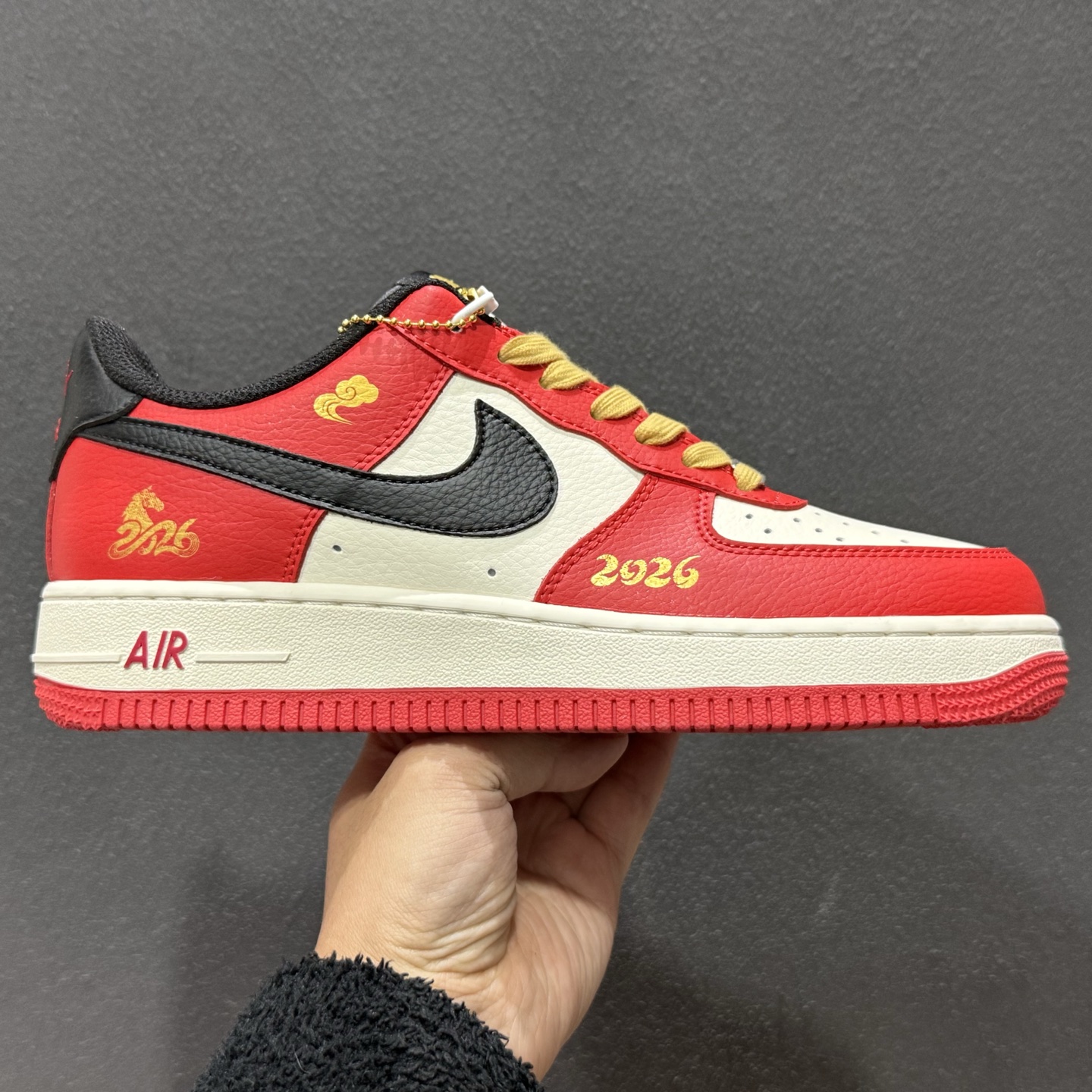 260 高端定制Nike Air Force 1 '07 Low “马年限定-红运马年” 高端定制 XD0028-005-Chinese UA Cheap High Quatity Brand Clothes Bags handbags Sneakers wholesale wholesaler seller from China Factory suppliers Fashion Clothing Shoes best Quality Beautiful Price 260 高端定制Nike Air Force 1 '07 Low “马年限定-红运马年” 高端定制 XD0028-005