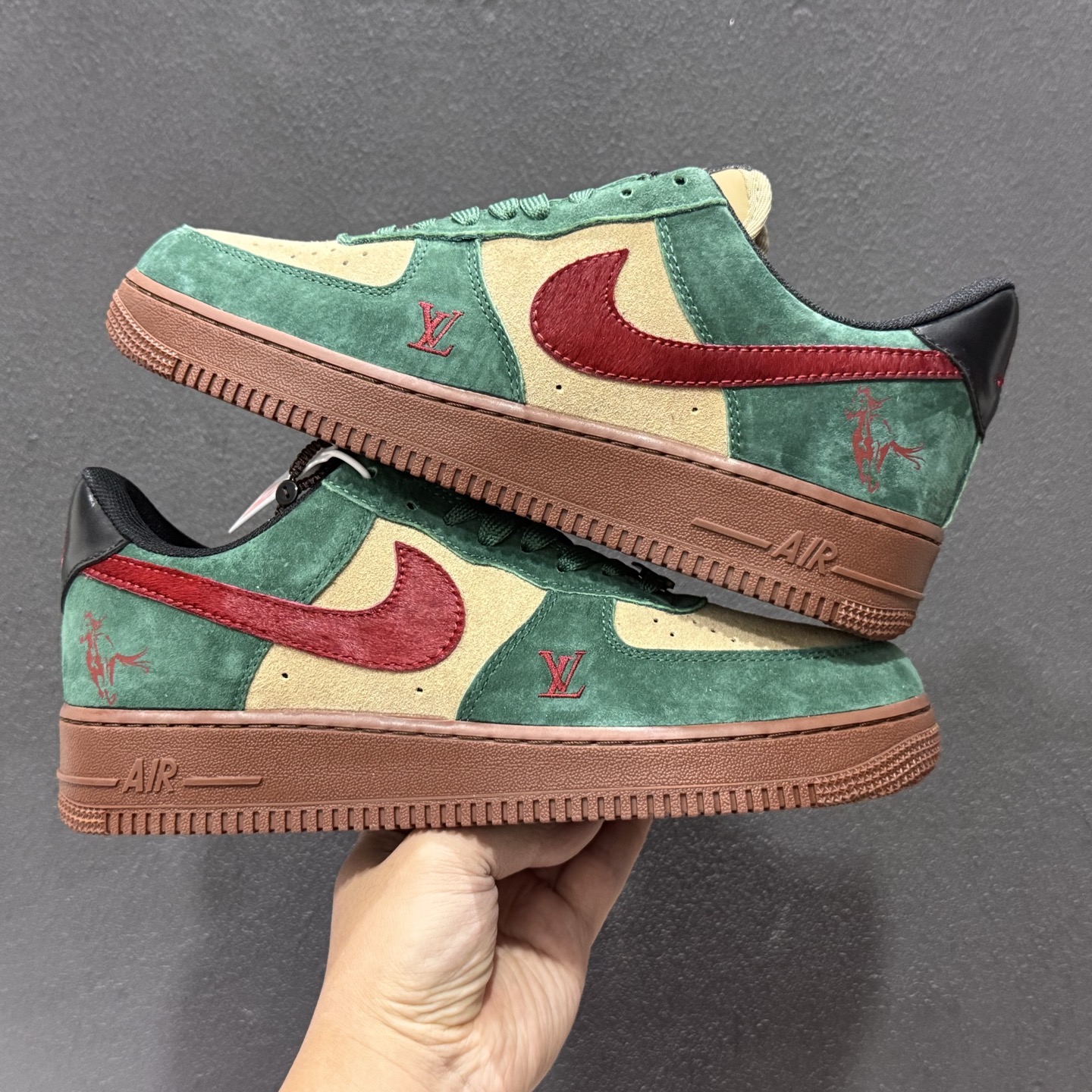 260 Nike Air Force 1'07 Low 马年限定 森林沙丘 空军一号低帮休闲板鞋 XY9025-006-Chinese UA Cheap High Quatity Brand Clothes Bags handbags Sneakers wholesale wholesaler seller from China Factory suppliers Fashion Clothing Shoes best Quality Beautiful Price 260 Nike Air Force 1'07 Low 马年限定 森林沙丘 空军一号低帮休闲板鞋 XY9025-006