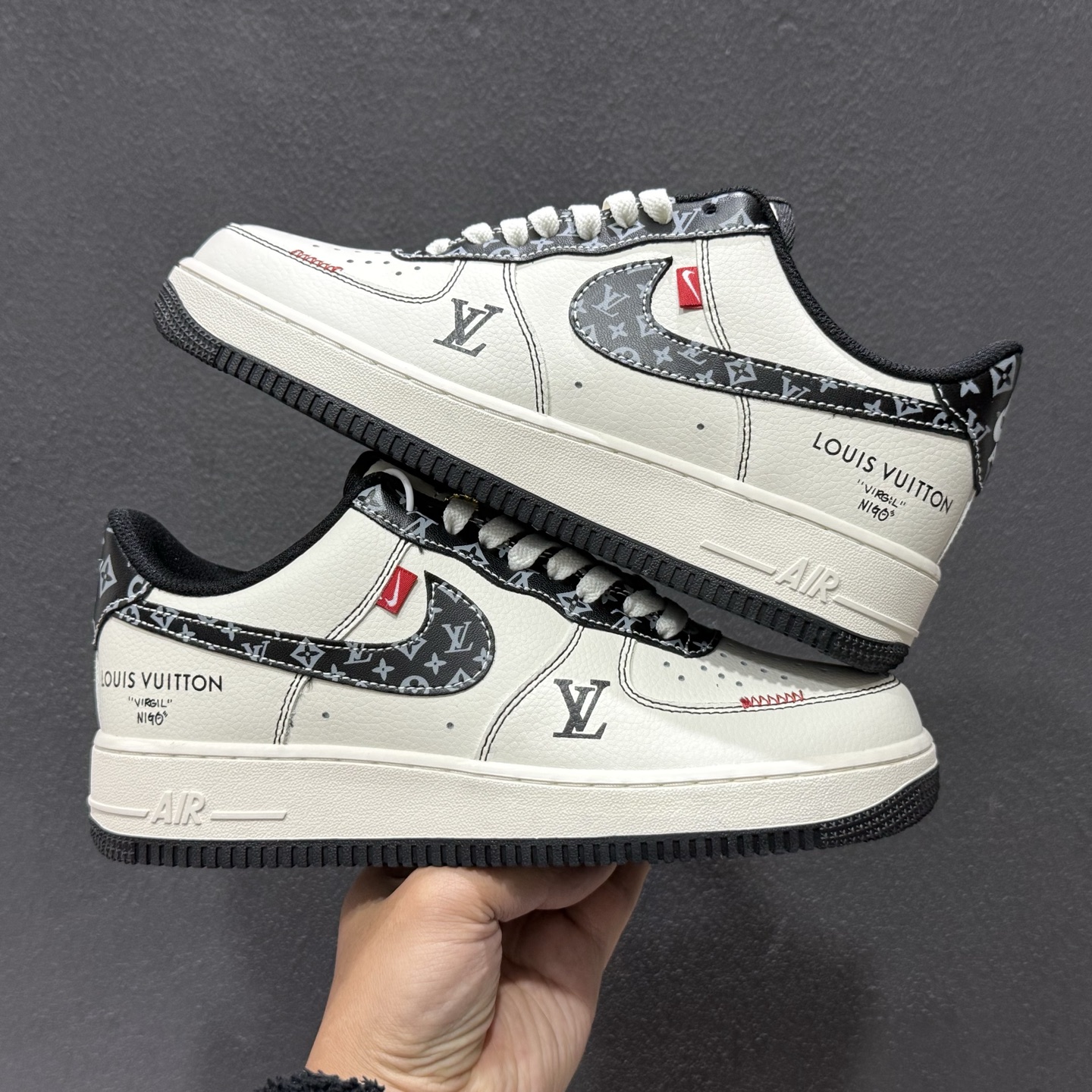 Nike Air Force1 07 low 联名款 LV2288-002-Top High Quatity Cheap Sneakers Fashion Clothing Clothes Bags handbags Shoes of all Brand wholesale With The best Quality And Beautiful Price from China Factory Chinese suppliers wholesaler seller Nike Air Force1 07 low 联名款 LV2288-002