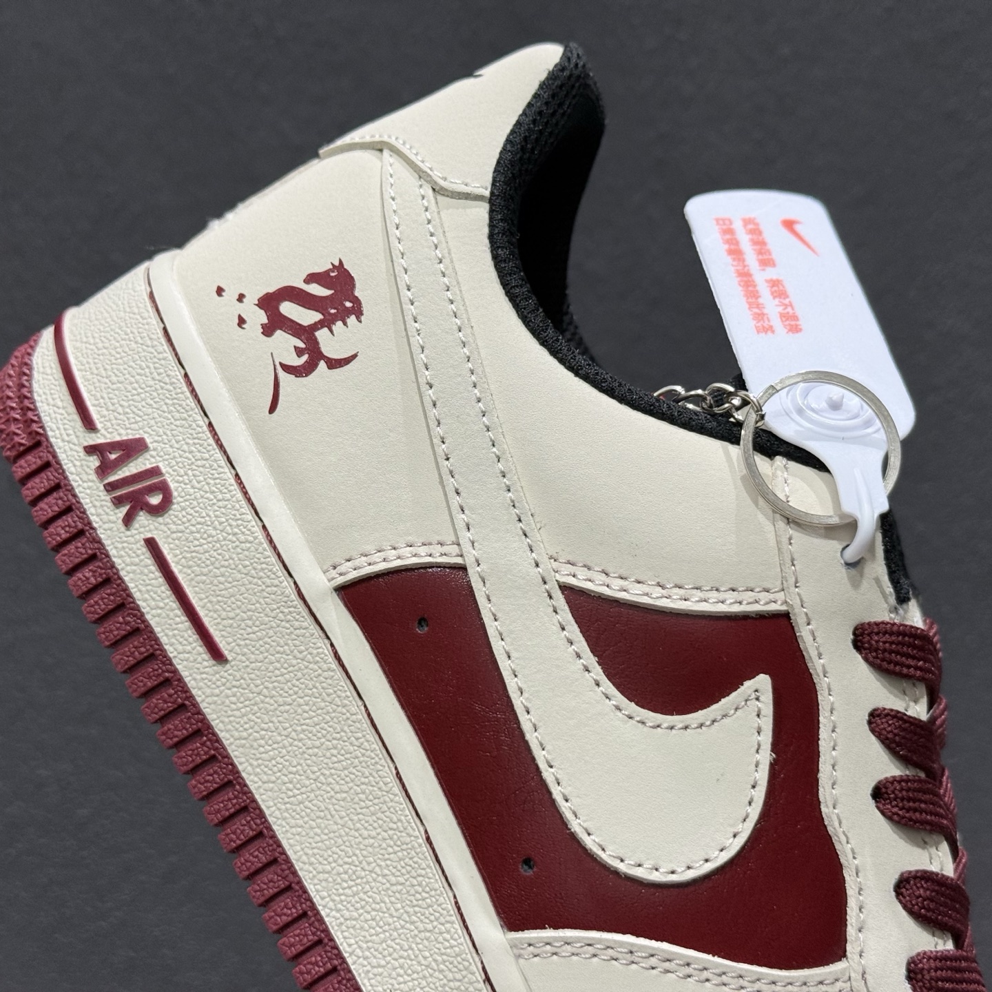 260 Nike Air Force 1'07 Low 马年限定 米脂胭红 空军一号低帮休闲板鞋 NH0601-514