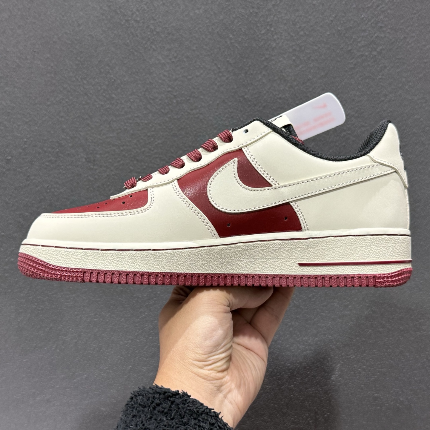 260 Nike Air Force 1'07 Low 马年限定 米脂胭红 空军一号低帮休闲板鞋 NH0601-514