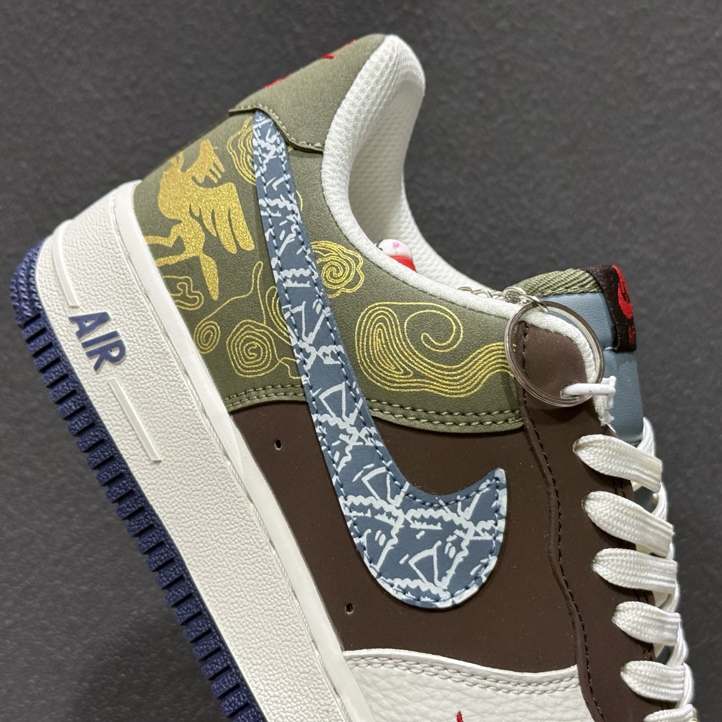 Nike Air Force 1'07 Low 马年限定 青褐织云金纹 空军一号低帮休闲板鞋 NH0601-536-Top High Quatity Cheap Sneakers Fashion Clothing Clothes Bags handbags Shoes of all Brand wholesale With The best Quality And Beautiful Price from China Factory Chinese suppliers wholesaler seller Nike Air Force 1'07 Low 马年限定 青褐织云金纹 空军一号低帮休闲板鞋 NH0601-536
