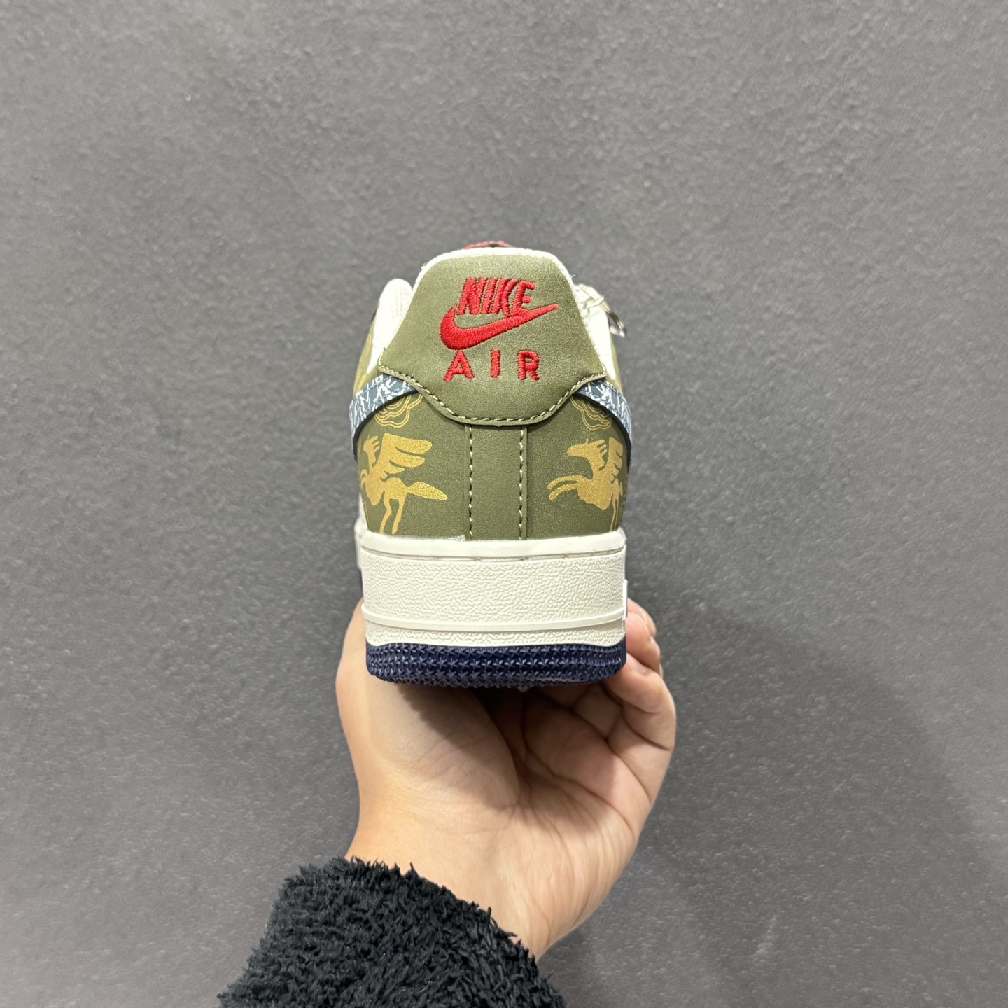 Nike Air Force 1'07 Low 马年限定 青褐织云金纹 空军一号低帮休闲板鞋 NH0601-536-Top High Quatity Cheap Sneakers Fashion Clothing Clothes Bags handbags Shoes of all Brand wholesale With The best Quality And Beautiful Price from China Factory Chinese suppliers wholesaler seller Nike Air Force 1'07 Low 马年限定 青褐织云金纹 空军一号低帮休闲板鞋 NH0601-536