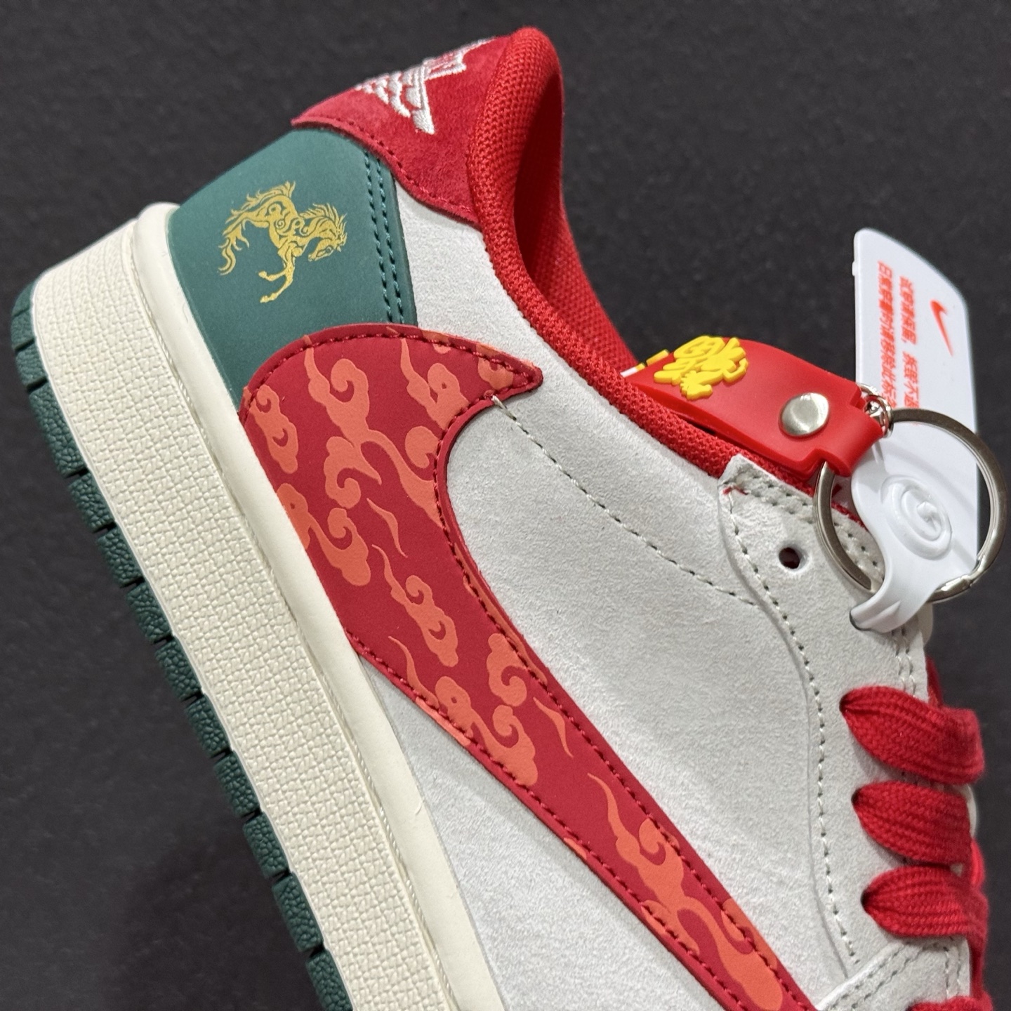 Nk Dunk Low 定制低帮马年限定米红 LX1988-801-Top High Quatity Cheap Sneakers Fashion Clothing Clothes Bags handbags Shoes of all Brand wholesale With The best Quality And Beautiful Price from China Factory Chinese suppliers wholesaler seller Nk Dunk Low 定制低帮马年限定米红 LX1988-801