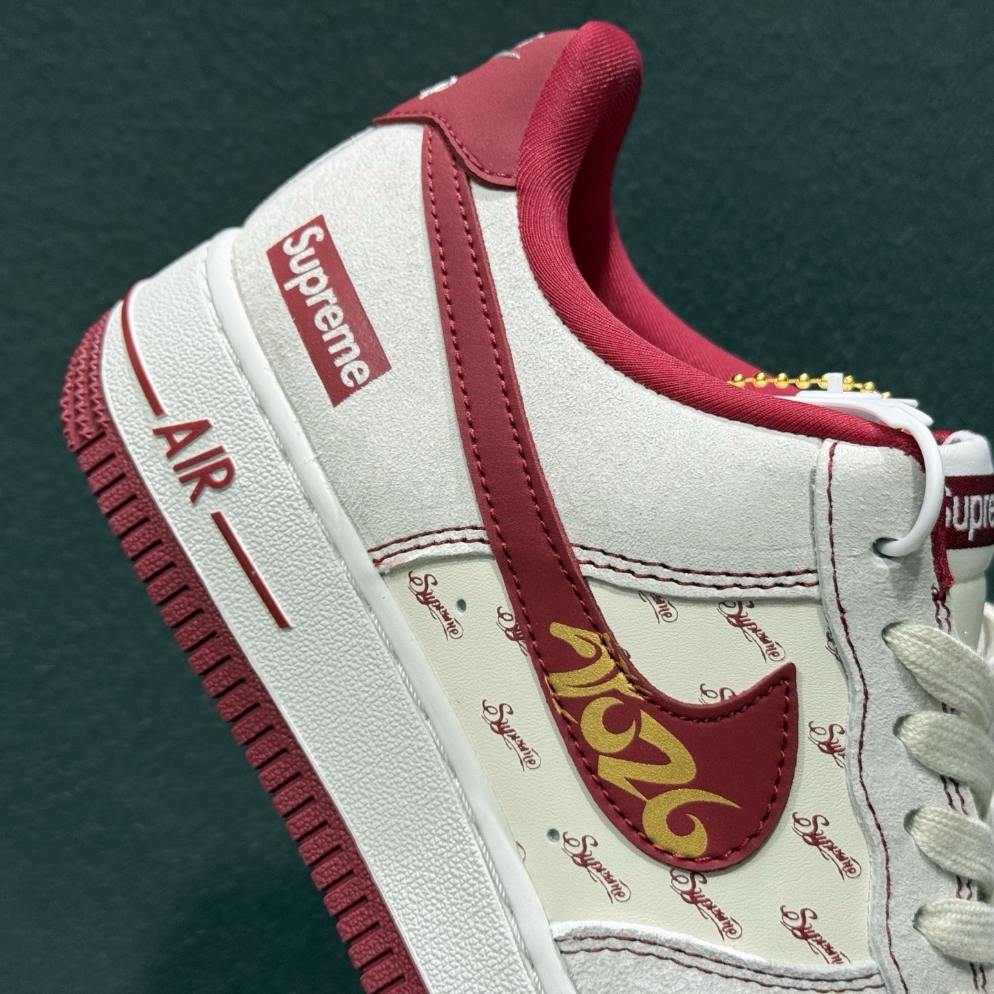 Nike Air Force 1'07 Low 马年限定 红白撞色 空军一号低帮休闲板鞋 JP2026-133-Top High Quatity Cheap Sneakers Fashion Clothing Clothes Bags handbags Shoes of all Brand wholesale With The best Quality And Beautiful Price from China Factory Chinese suppliers wholesaler seller Nike Air Force 1'07 Low 马年限定 红白撞色 空军一号低帮休闲板鞋 JP2026-133