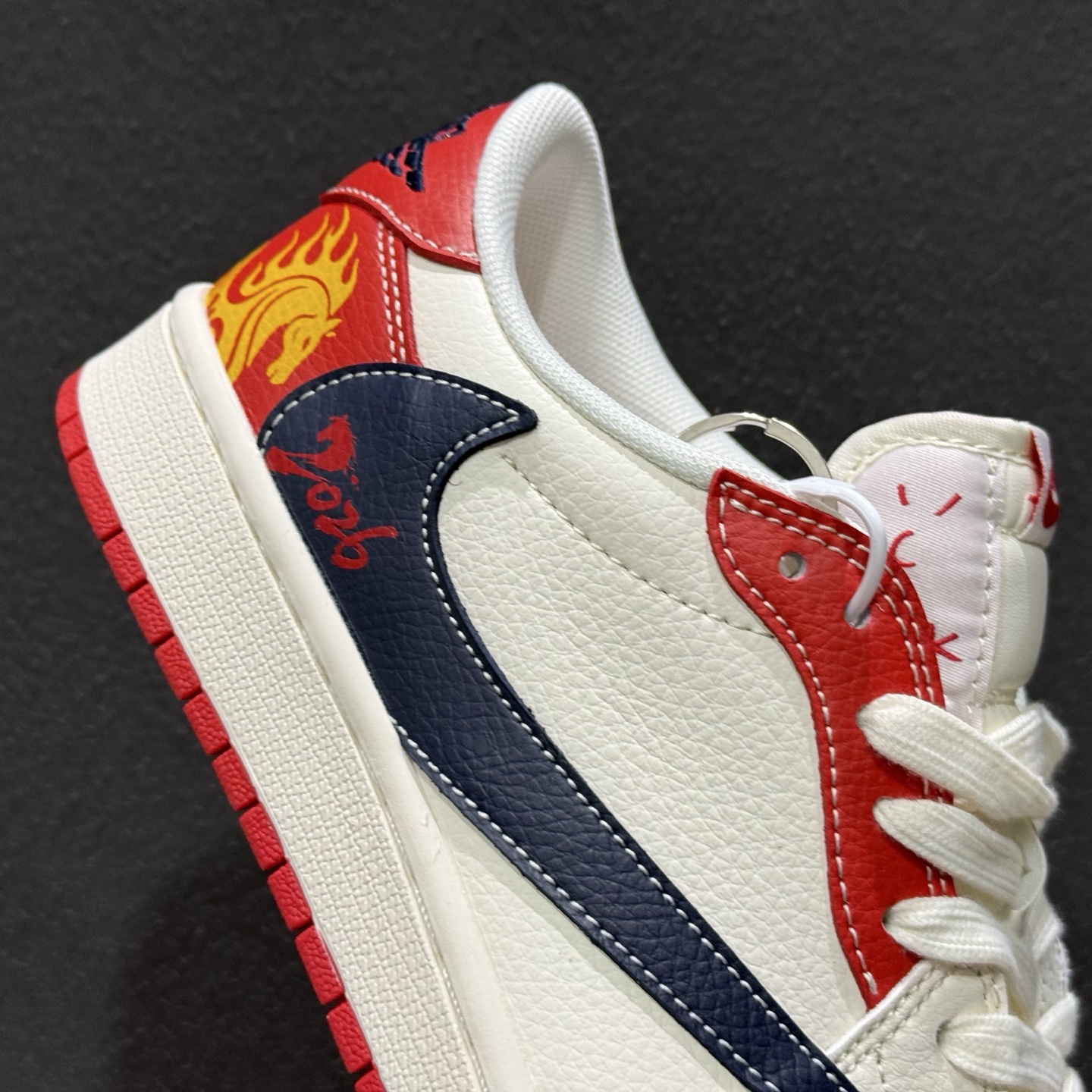 Air Jordan 1 Low 2026 丙午马年限定款 鞋身融入祥云 马形暗纹刺绣 JY6988-123-Top High Quatity Cheap Sneakers Fashion Clothing Clothes Bags handbags Shoes of all Brand wholesale With The best Quality And Beautiful Price from China Factory Chinese suppliers wholesaler seller Air Jordan 1 Low 2026 丙午马年限定款 鞋身融入祥云 马形暗纹刺绣 JY6988-123
